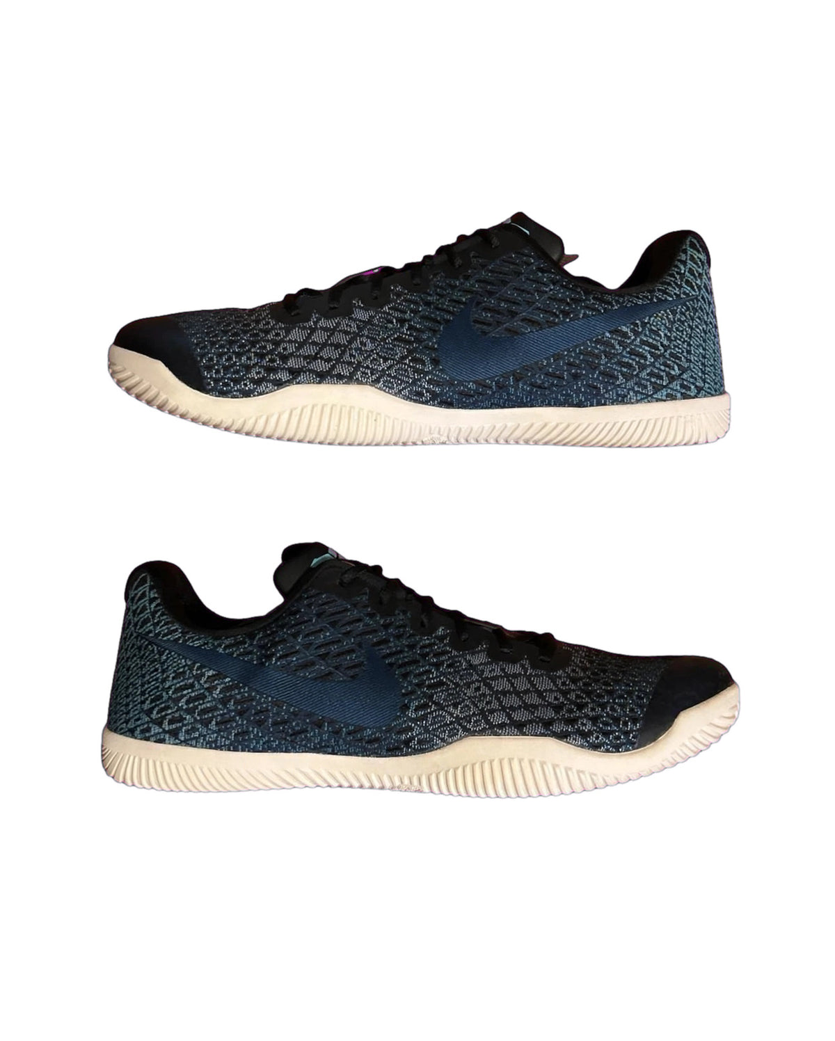 Nike Kobe Mamba Instinct 852473-401 Blue Lagoon Black Size 13 Very Clean