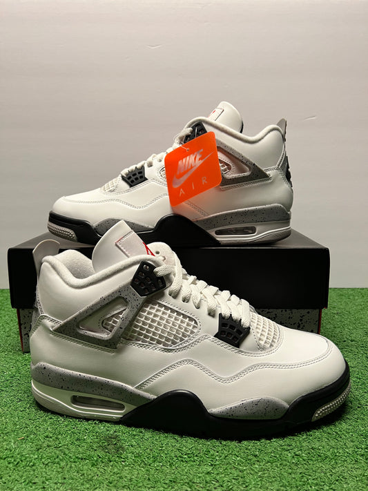 Men’s Air Jordan 4 White Cement Size  11