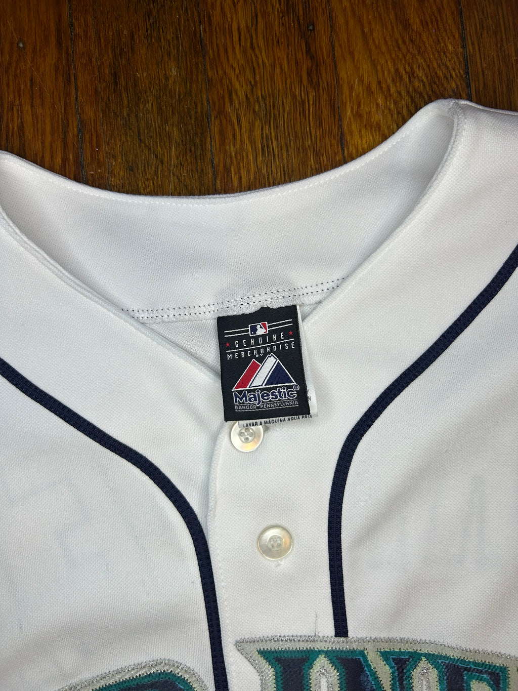 Ken Griffey Jr Seattle Mariners MLB Baseball Jersey Size XXL Majestic
