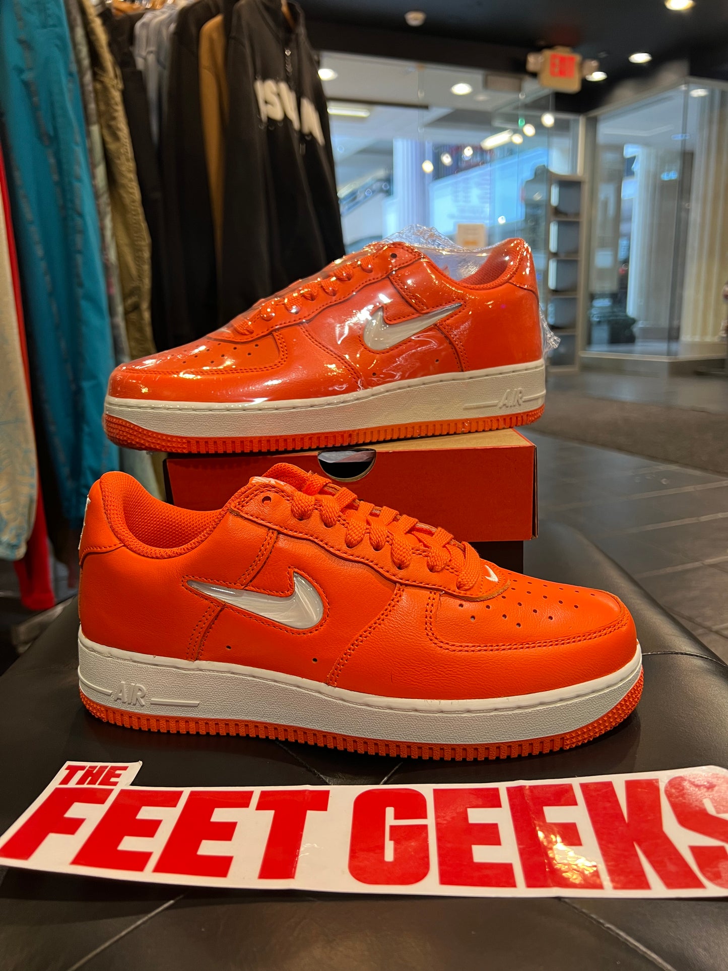 Men’s Nike Air Force 1 Low Orange