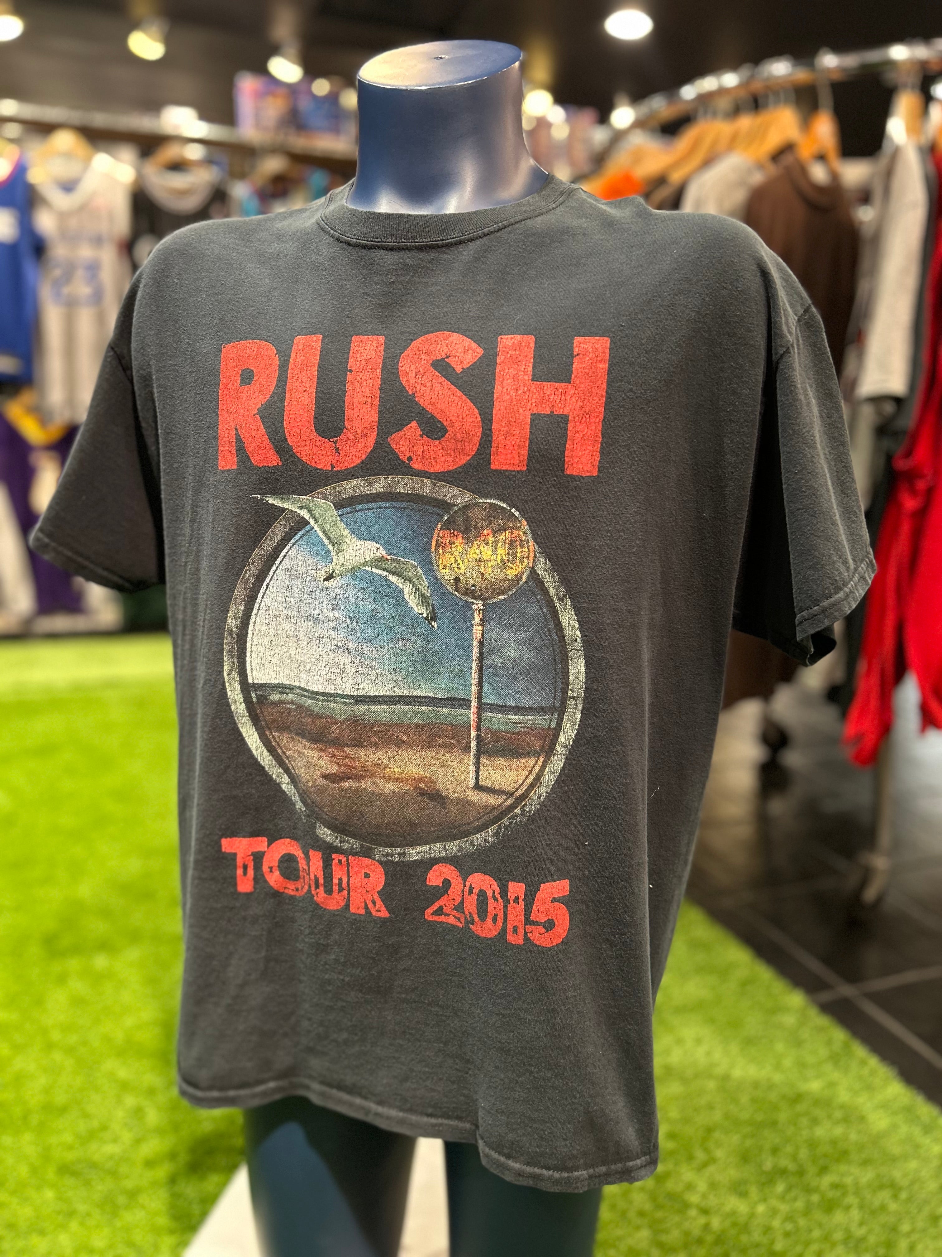 Rush Rock Band Tour T-shirt Size XL