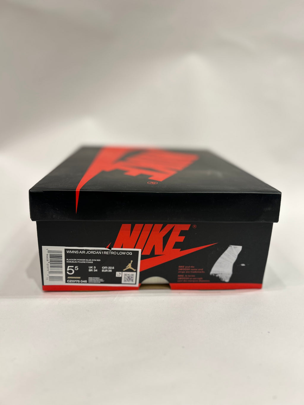 Air Jordan 1 Low OG UNC to CHI Size 5.5 Women's Shoes (4 Men's shoes)
