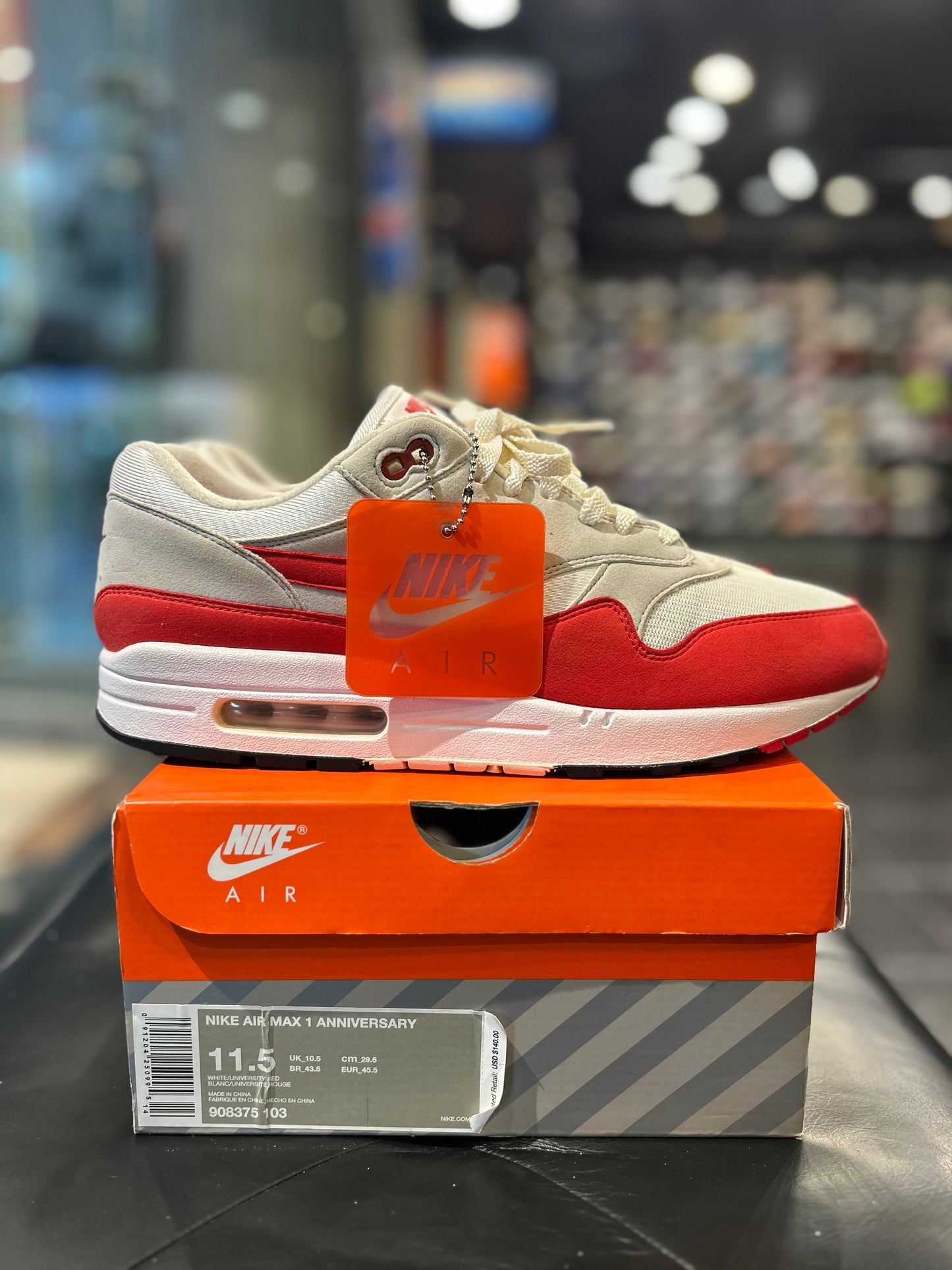 Nike Air Max 1 Anniversary Red Size 11.5