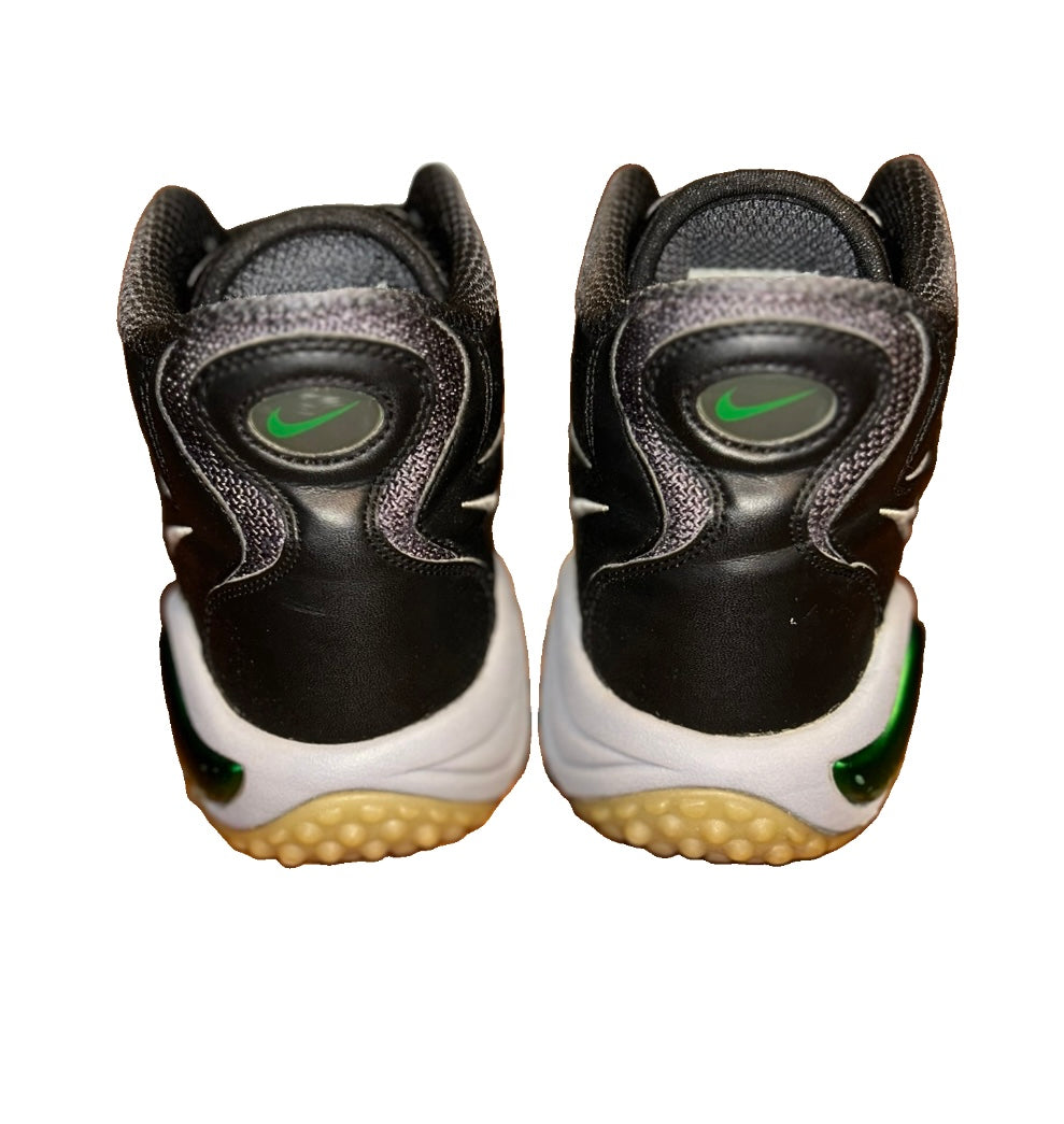 Nike Air Zoom Turf Jet 97 Mens 10 Black Green 554989-001 Packers Favre 2013