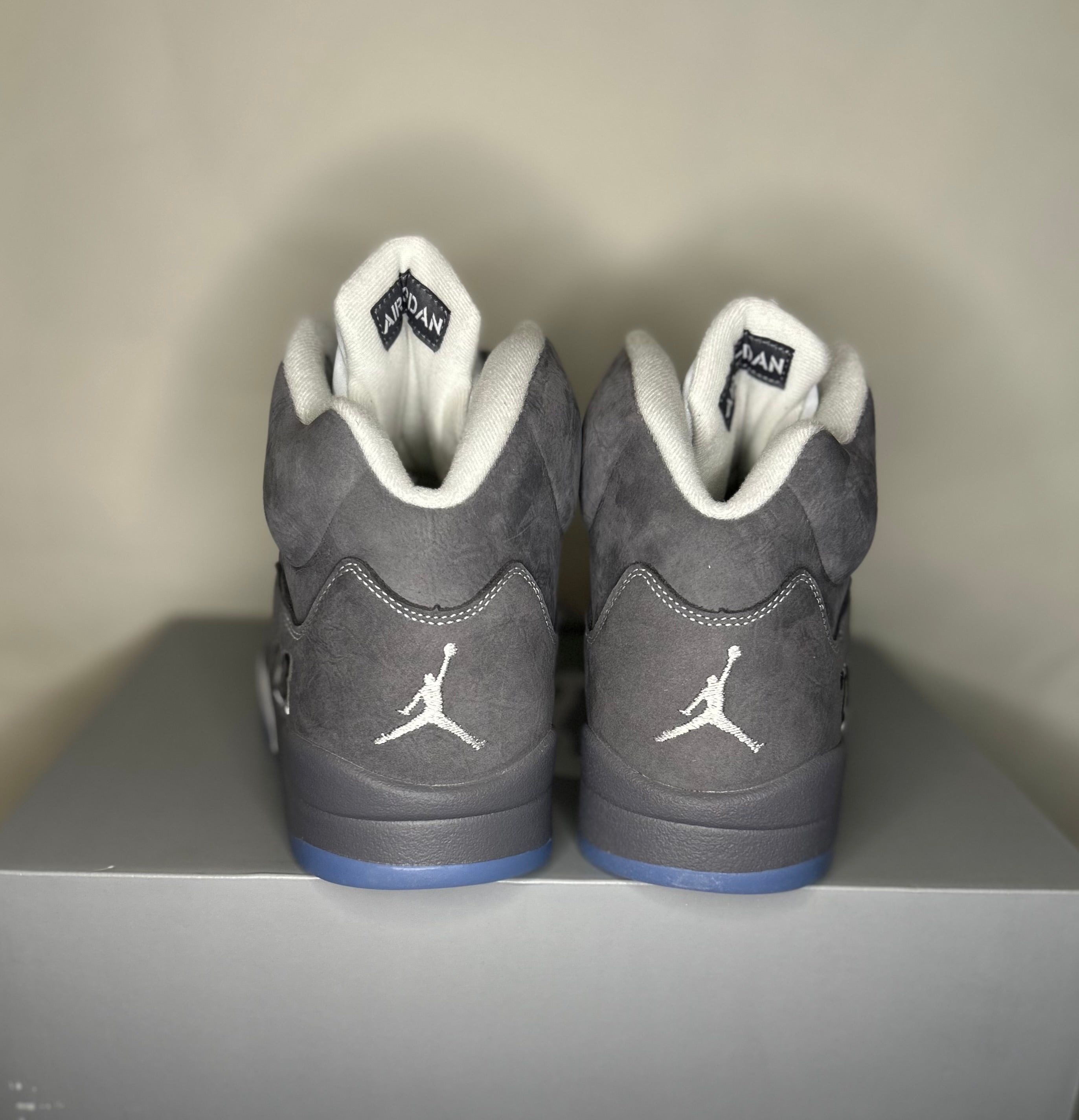 Jordan 5 Retro Wolf Grey Size 13 Mens Shoes