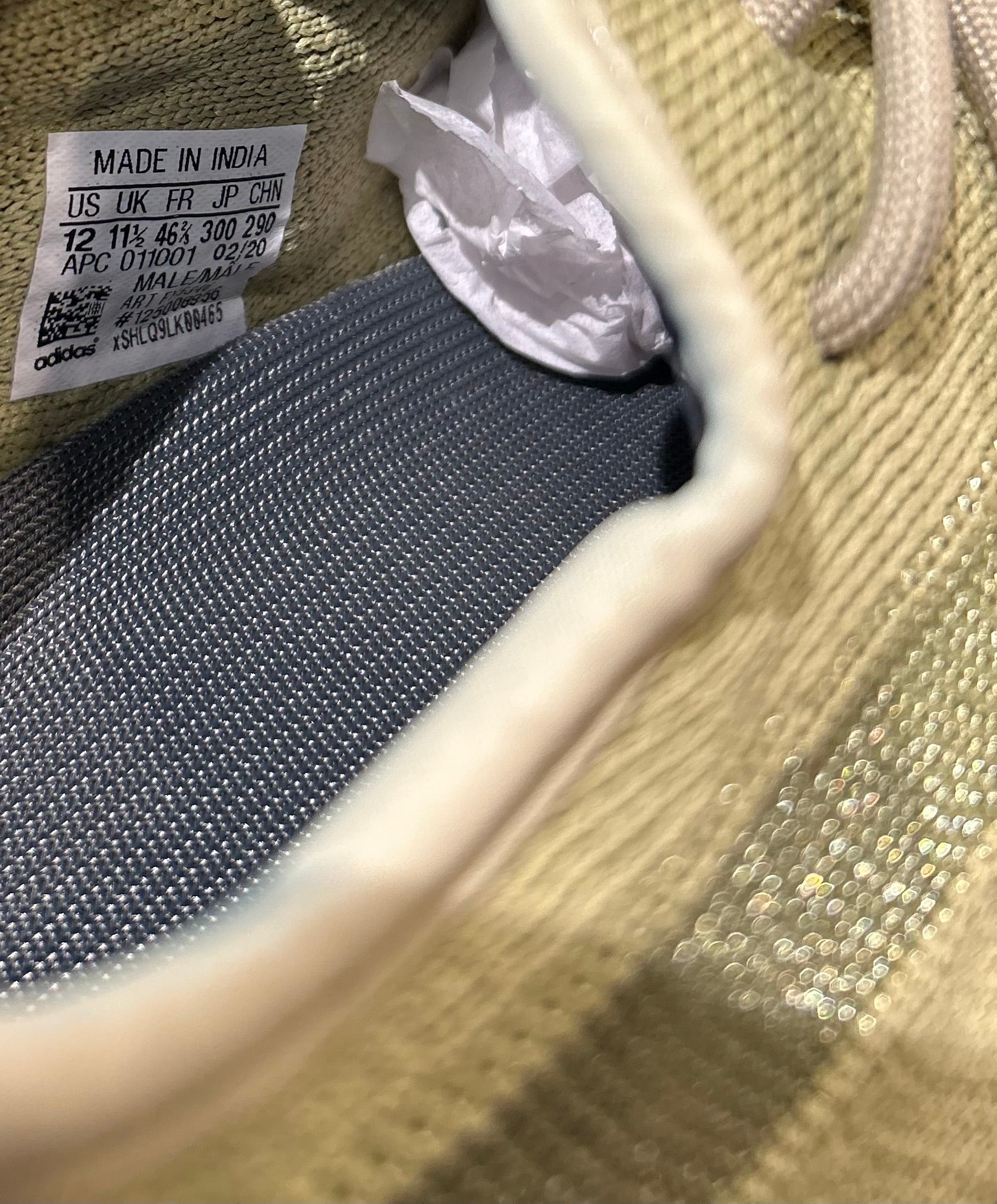 Adidas Yeezy Boost 350 Sulfur size 12