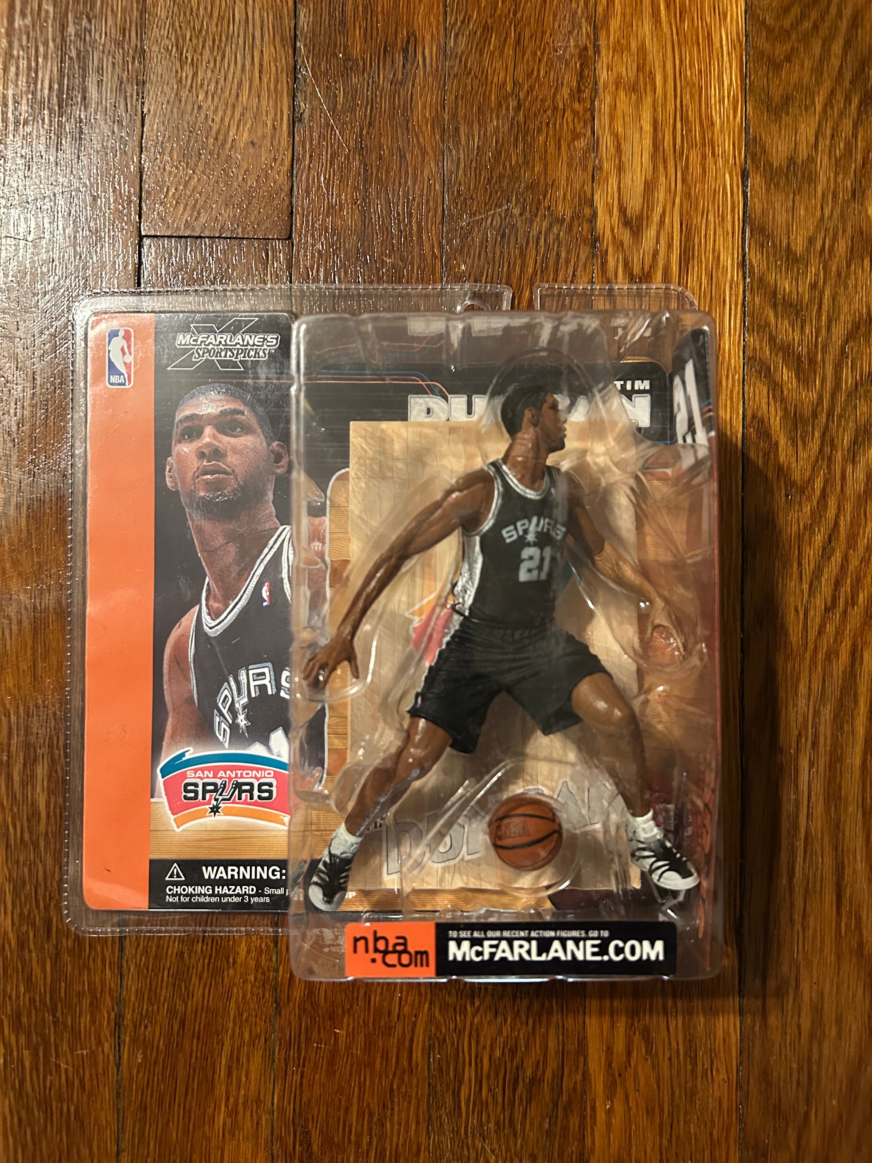 NBA Tim Duncan San Antonio Spurs McFarlanes Sportspicks Figure