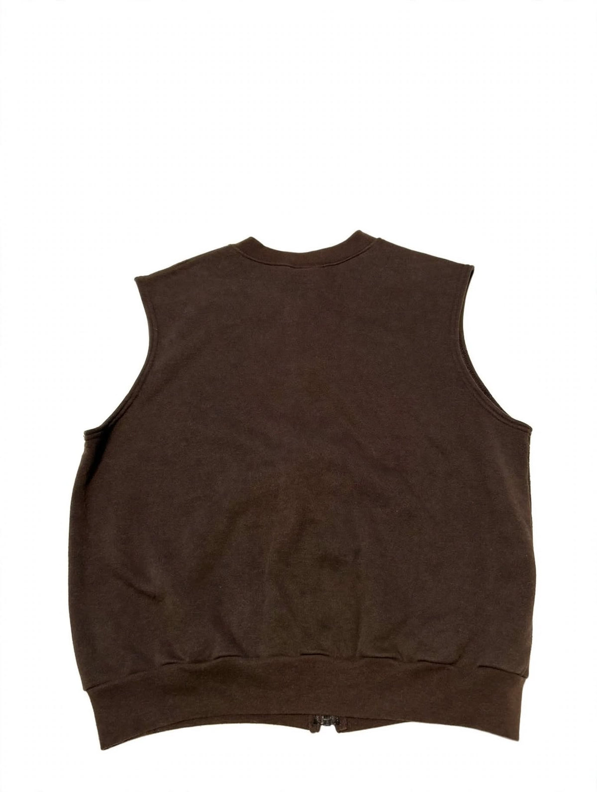 Cleveland Browns Vest L Vintage 90s Majestic Athletic Brown Orange Helmet