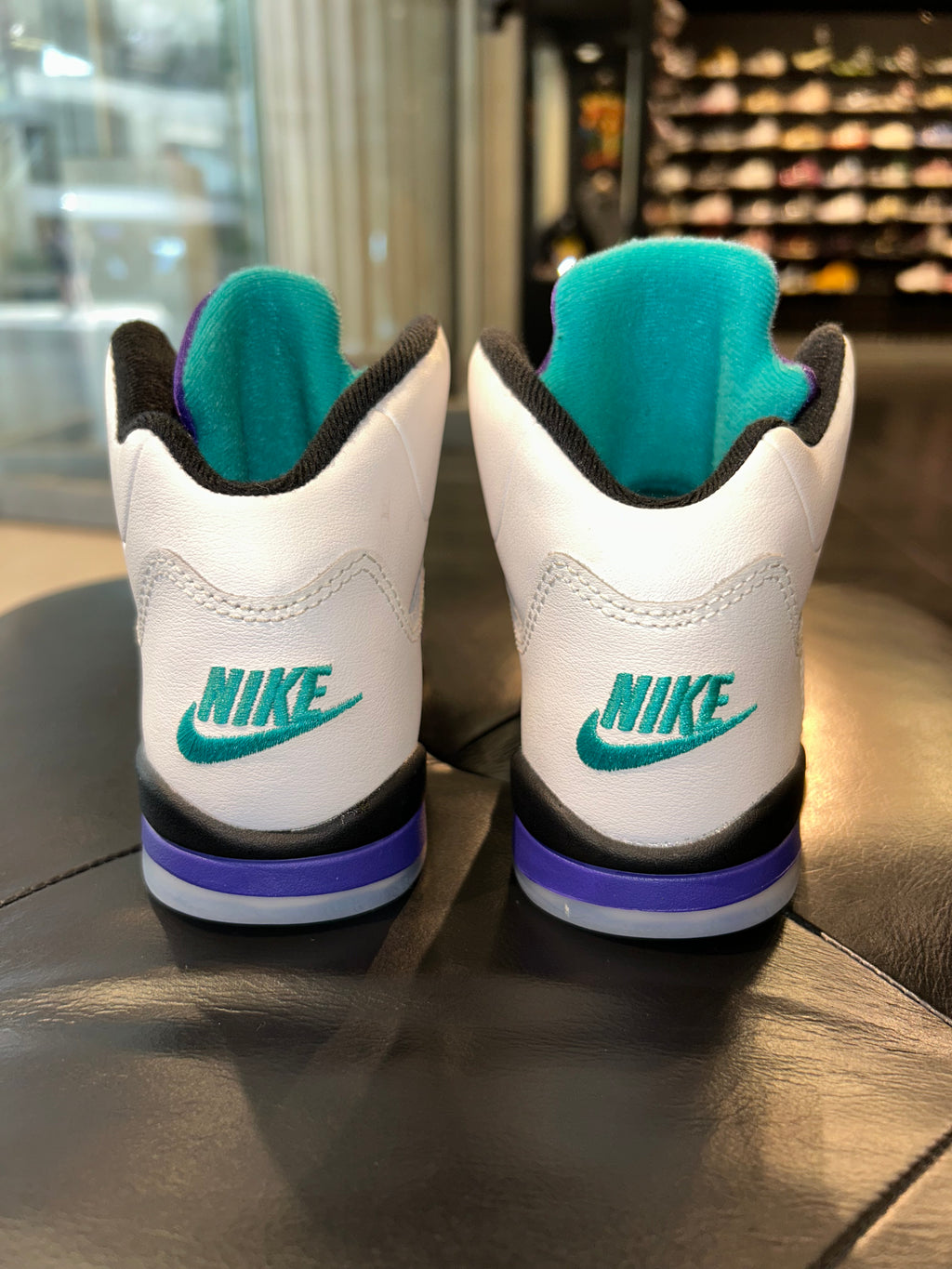 Kids Air Jordan 5 Grape Size 13C PS Shoes