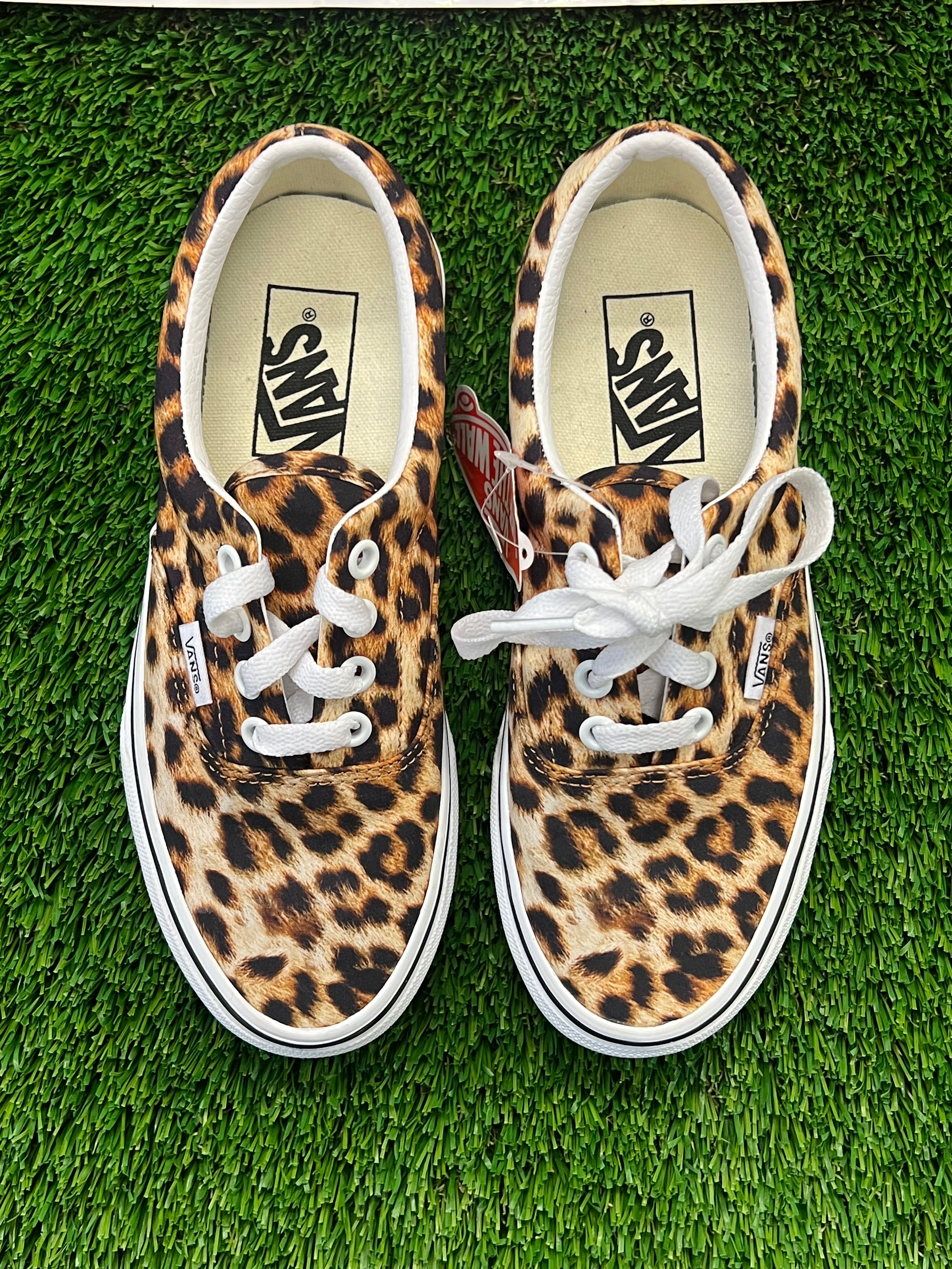 Kids Vans Low Cheetah Brand New