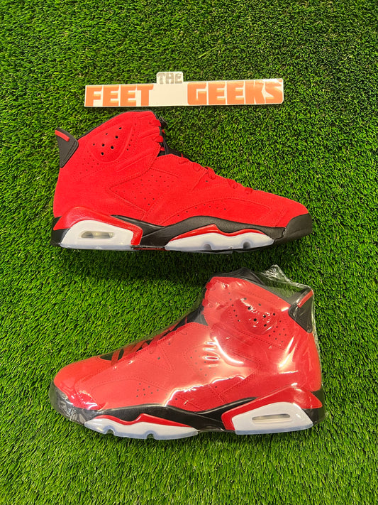 Men’s Air Jordan 6 Toro Bravo Size 11.5 Shoes Brand New