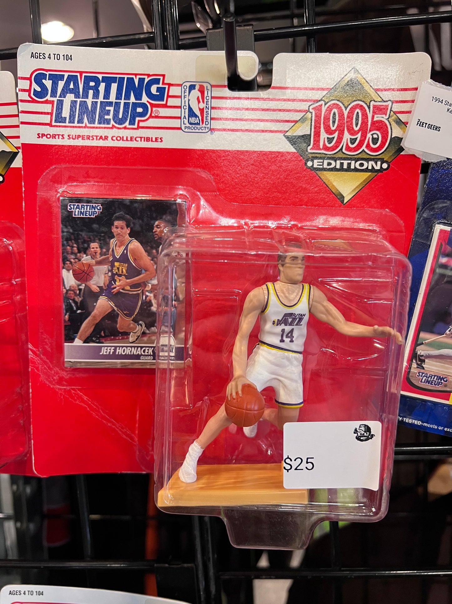 1995 Starting Lineup Jeff Hornicek