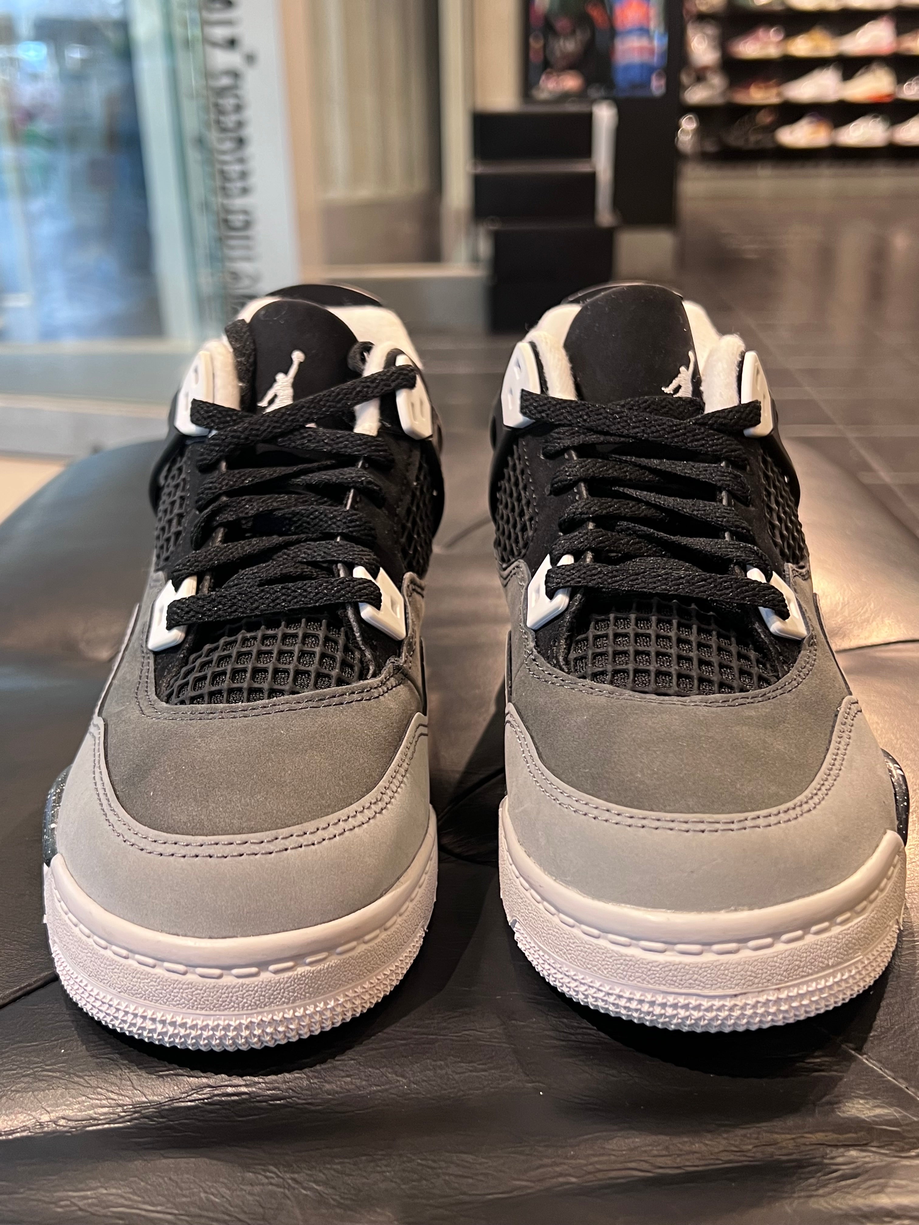 Air Jordan 4 Retro Fear Size 3y Boys Pre School Shoes