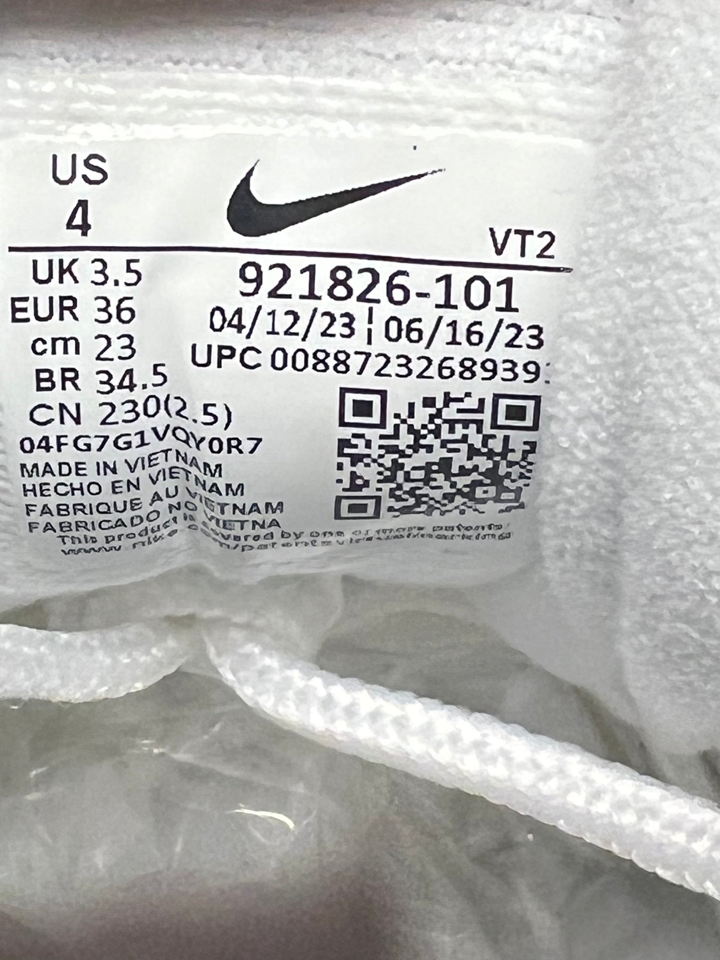 Gradeschool Air Max 97 White Size 4