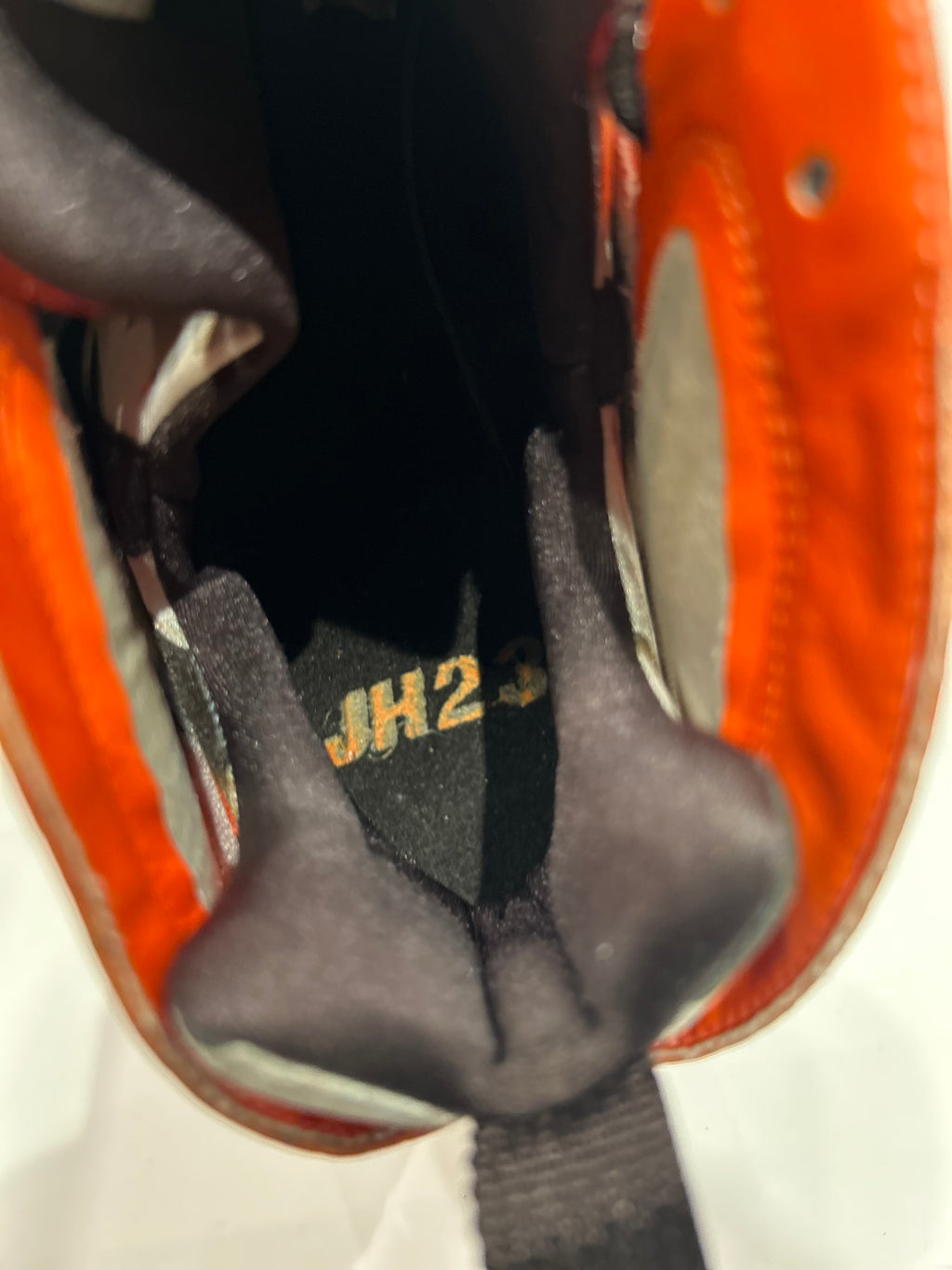 Air Jordan 7 PE Cleveland Browns #23 Joe Hayden Cleats Size 11.5 Men's Shoes