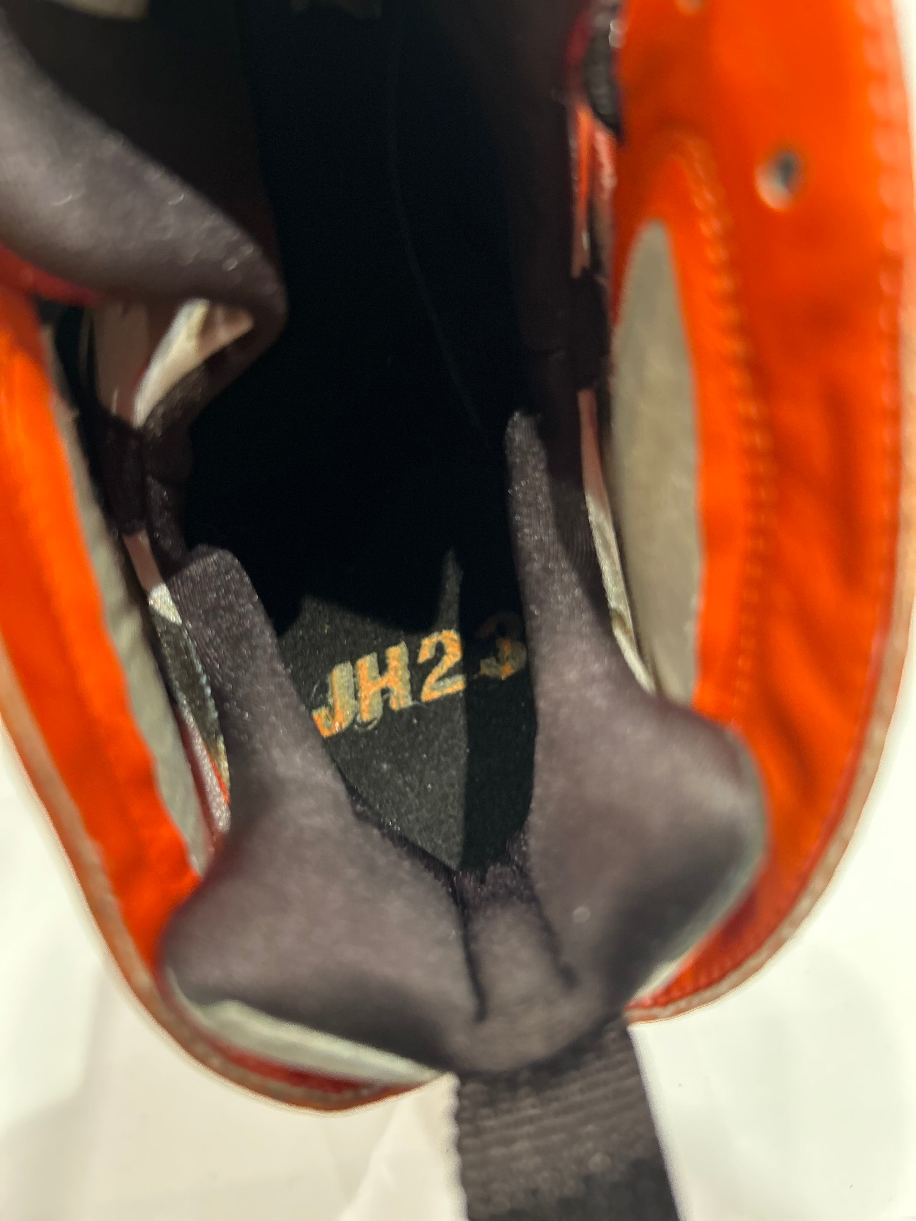 Air Jordan 7 PE Cleveland Browns #23 Joe Hayden Cleats Size 11.5 Men's Shoes