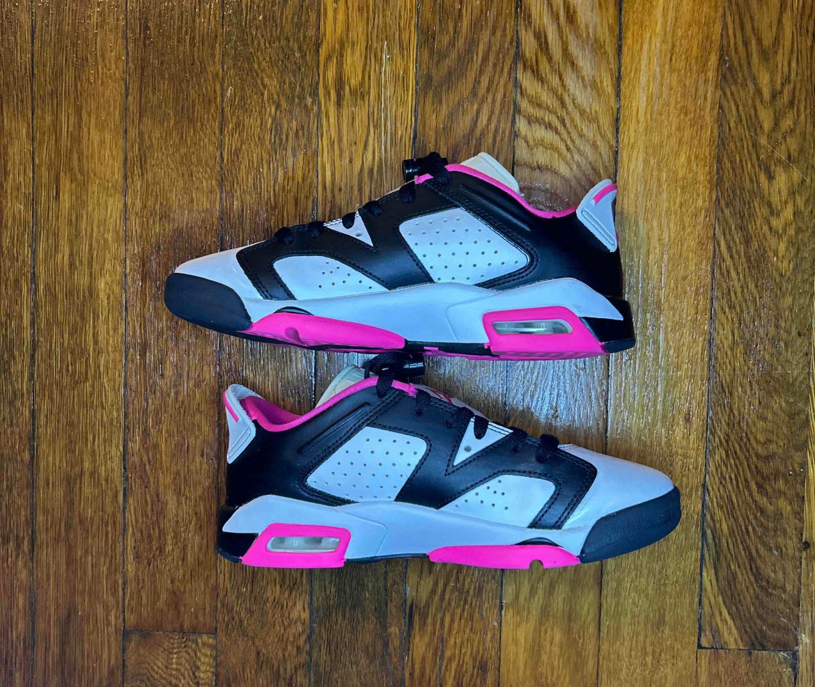 Air Jordan 6 Low Fierce Pink Size 4Y GS
