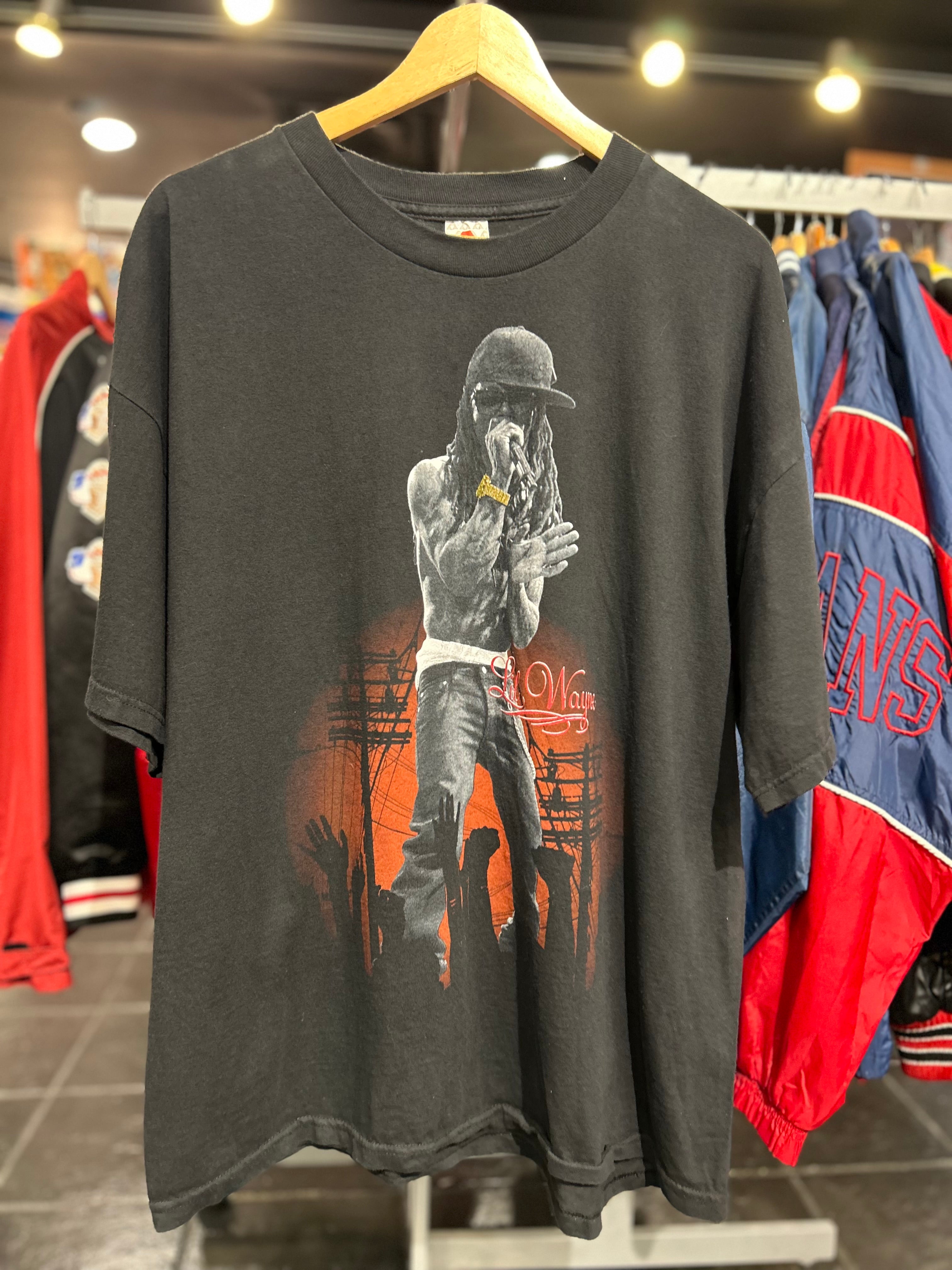 2009 Lil Wayne Americas Most Wanted Tour T Shirt size XXL Mens