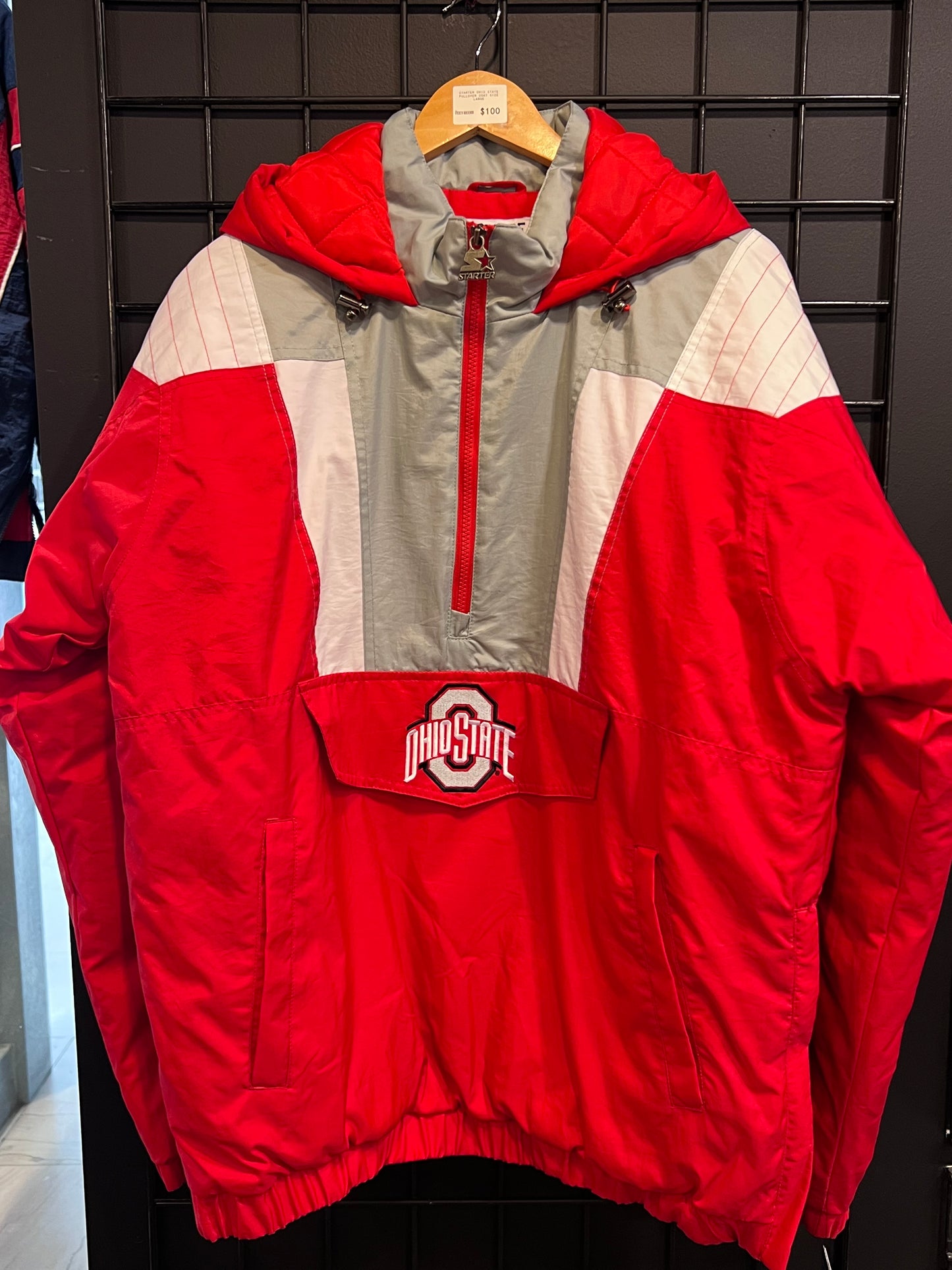 Men’s Starter OSU Jacket Size L