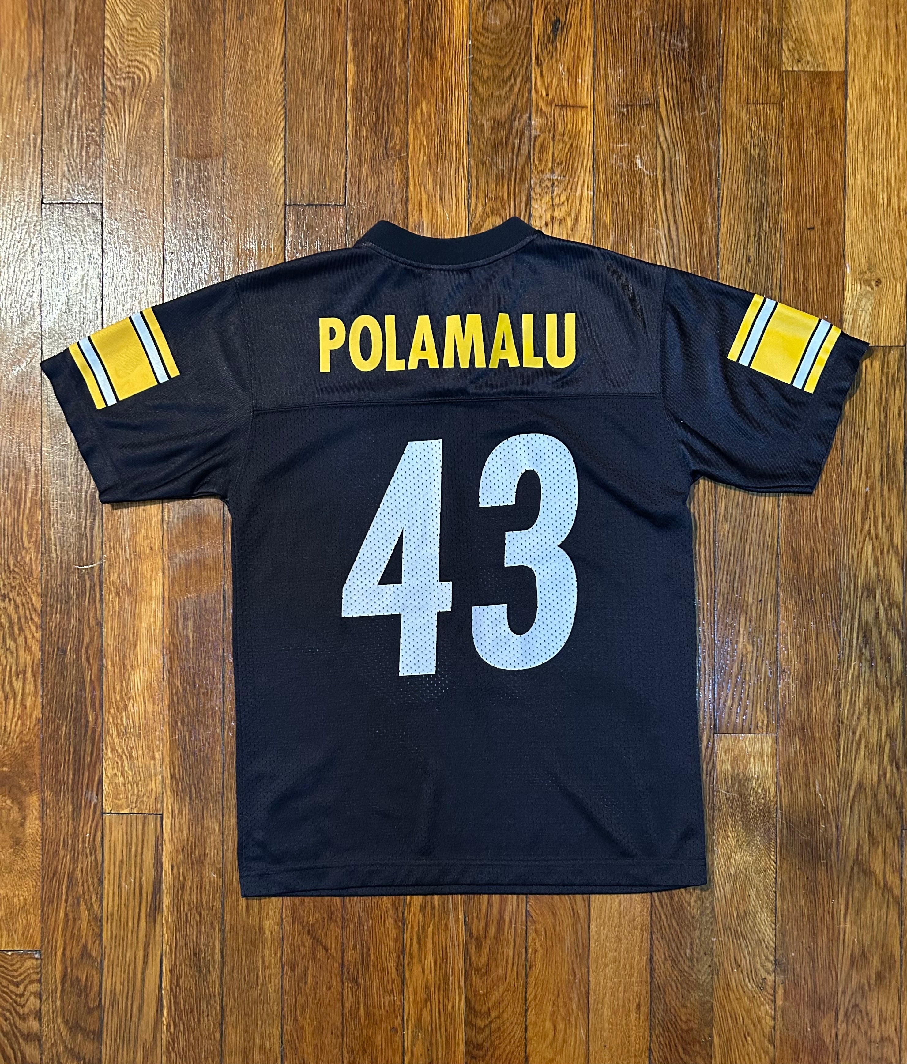 NFL Pittsburgh Steelers Troy Polamalu Team Jersey size Medium