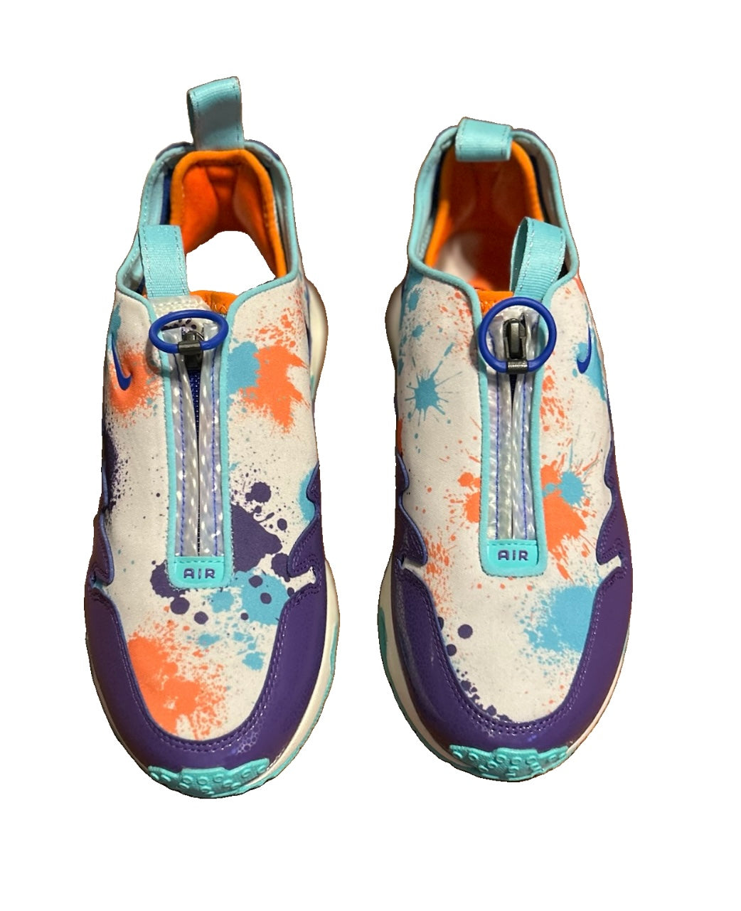 Nike Air Max Sunder Doernbecher Quin Nims IB6068-920 Size 7.5M / 9W Paint Splatter