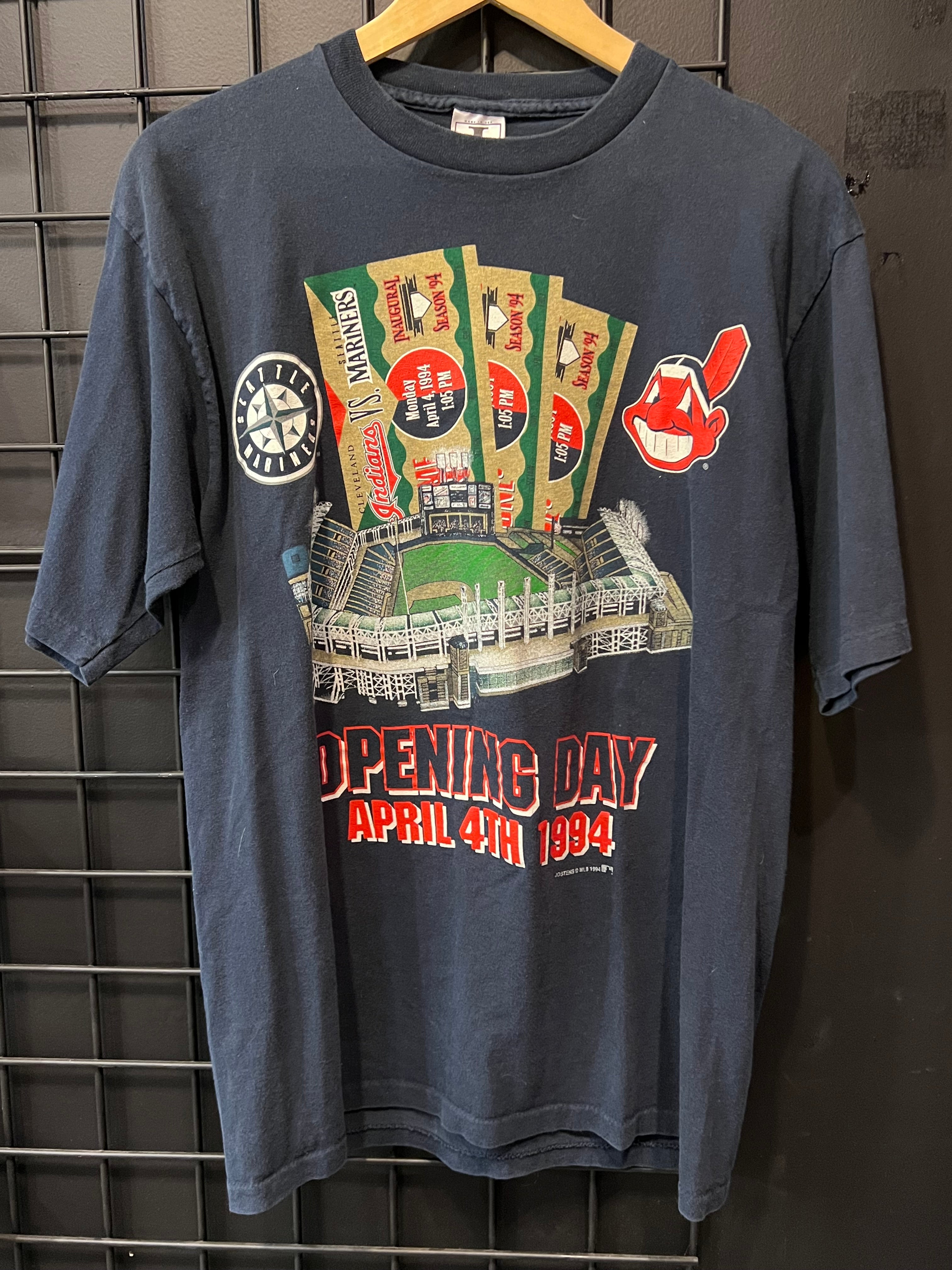 1994 Cleveland Indians Opening Day Tee Size L