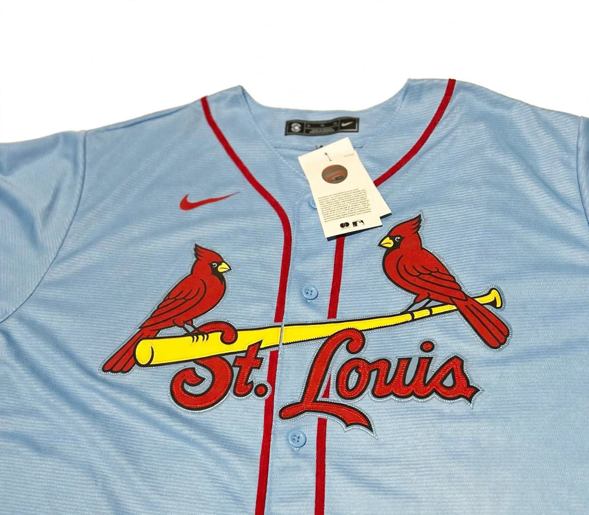 St Louis Cardinals Arenado 28 Jersey Light Blue Powder Blue XL Nike NWT 1006901