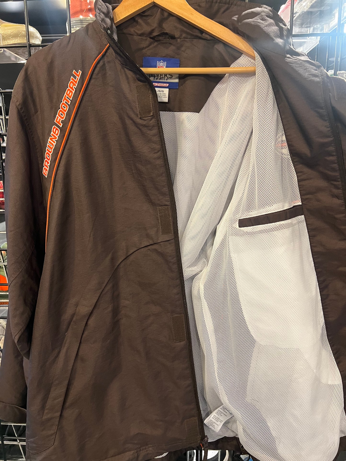 Men’s Browns Reebok Jacket