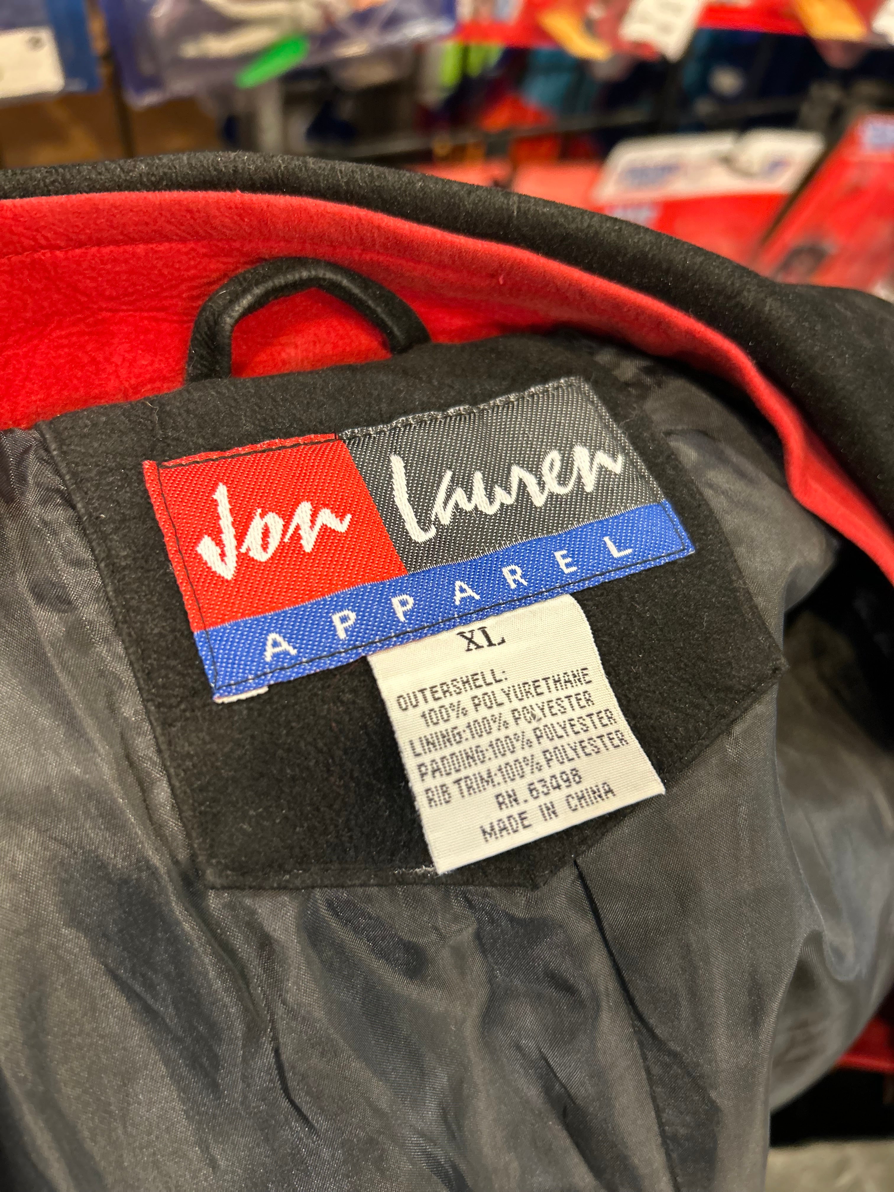 Vintage Jon Lauren Las Vegas Varsity Jacket Size XL Mens