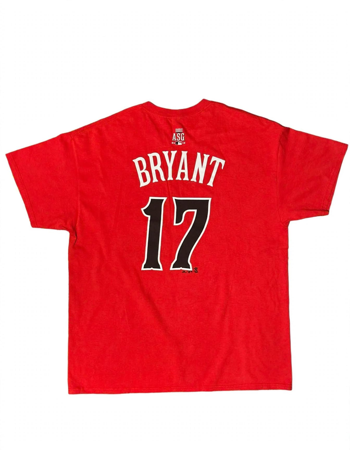 Majestic MLB 2016 ASG National League Bryant 17 Tee - Size XL - NWOT - Red