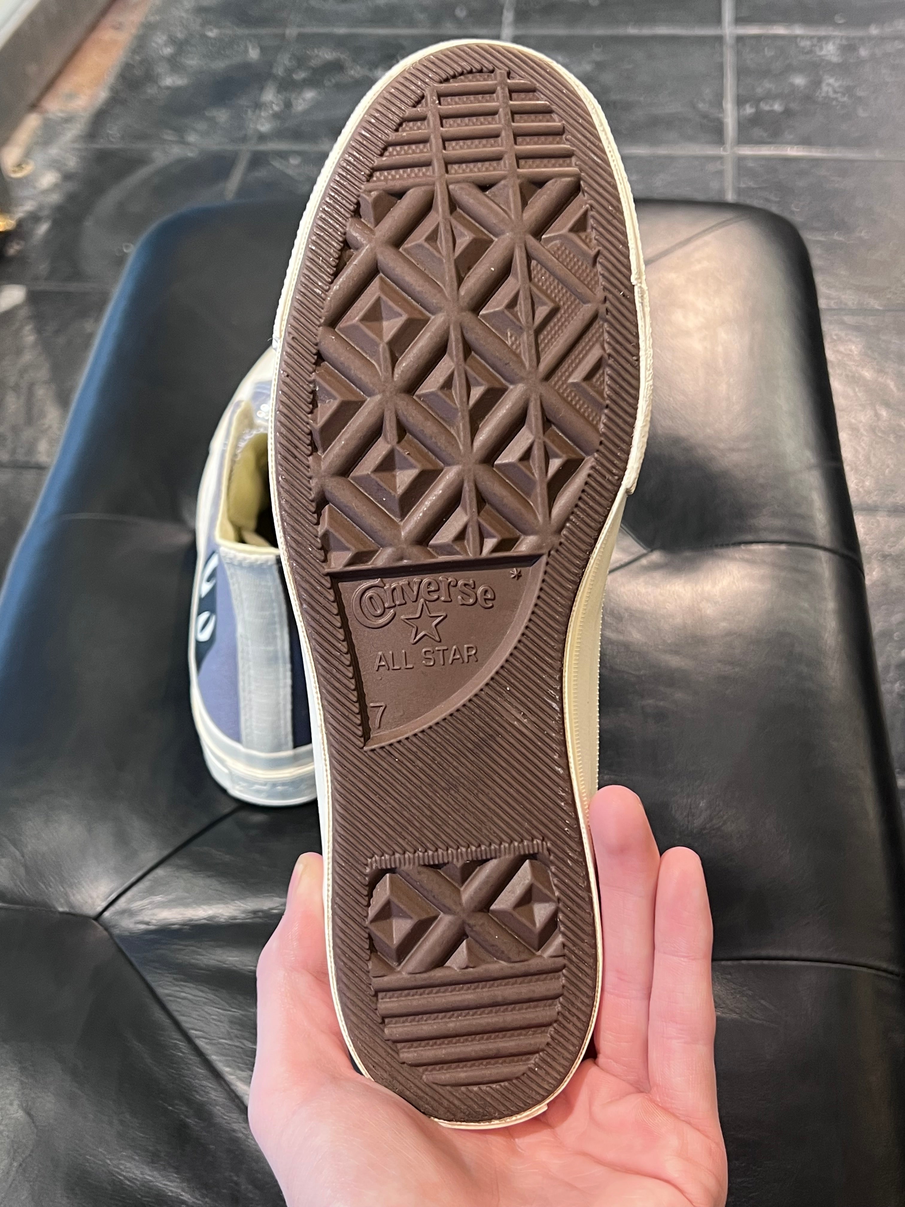 Men’s Converse Comme De Garçon Chuck Taylor Size 7 Shoes