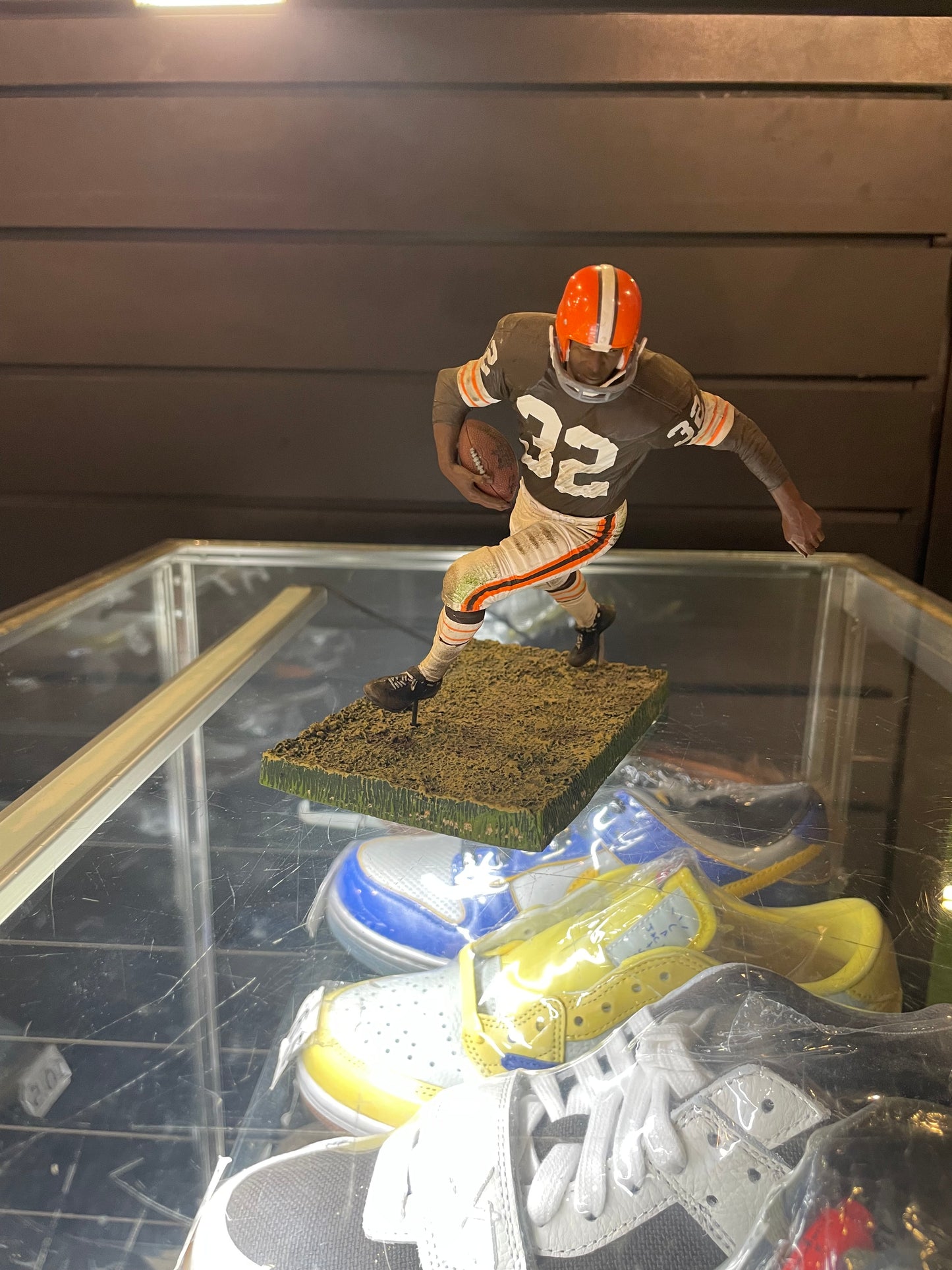 Vintage Cleveland Browns Jim Brown Figure