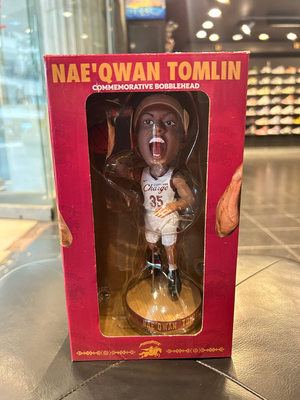 Cleveland Charge Nae’qwan Tomlinson Bobble Head