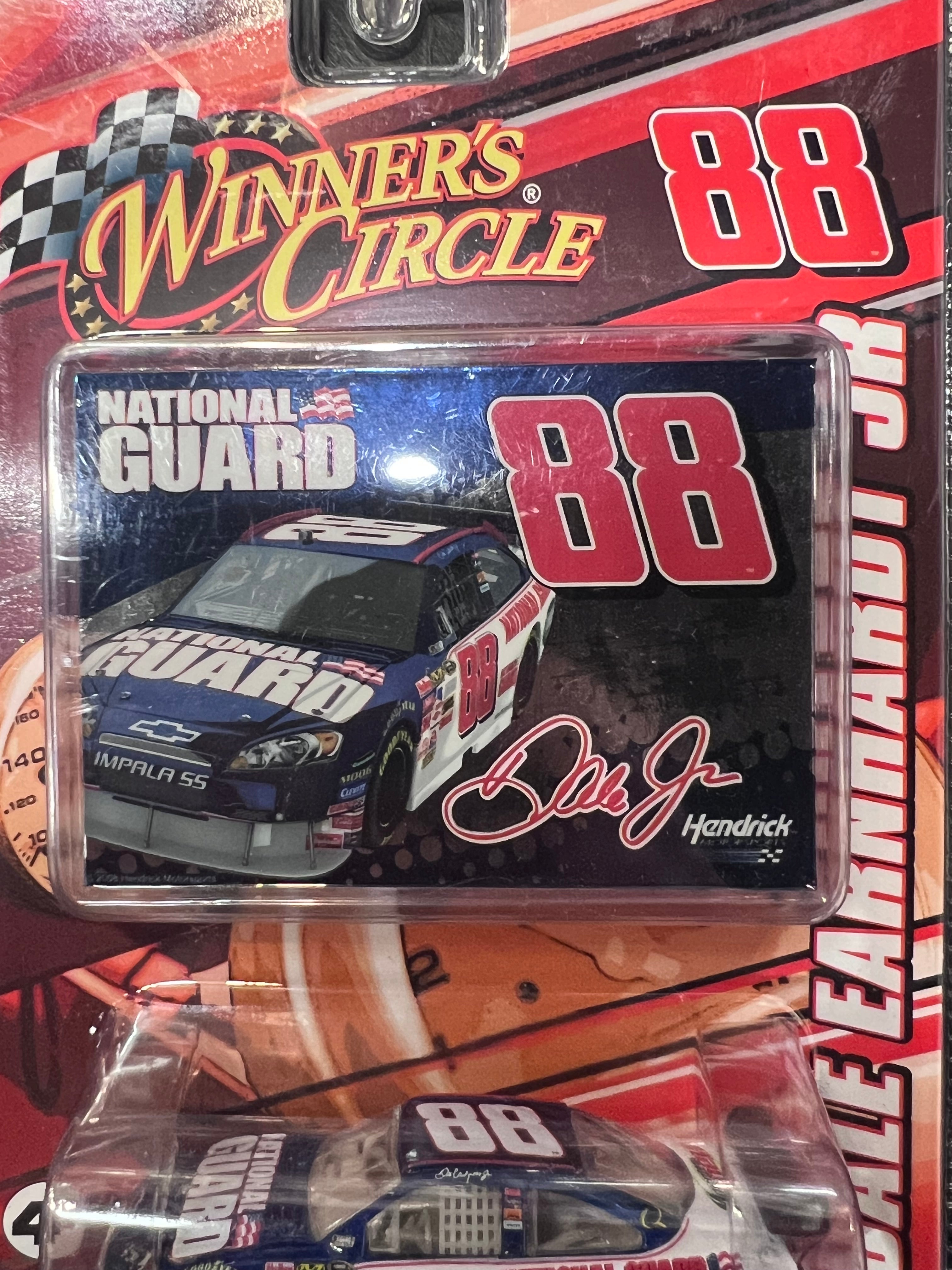 2008 NASCAR Dale Earnhardt Jr Winners Circle National Guard 1/64 Diecast Race Car