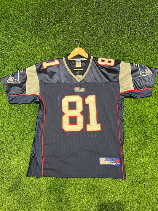 Patriots Randy Moss Jersey Navy Size XL