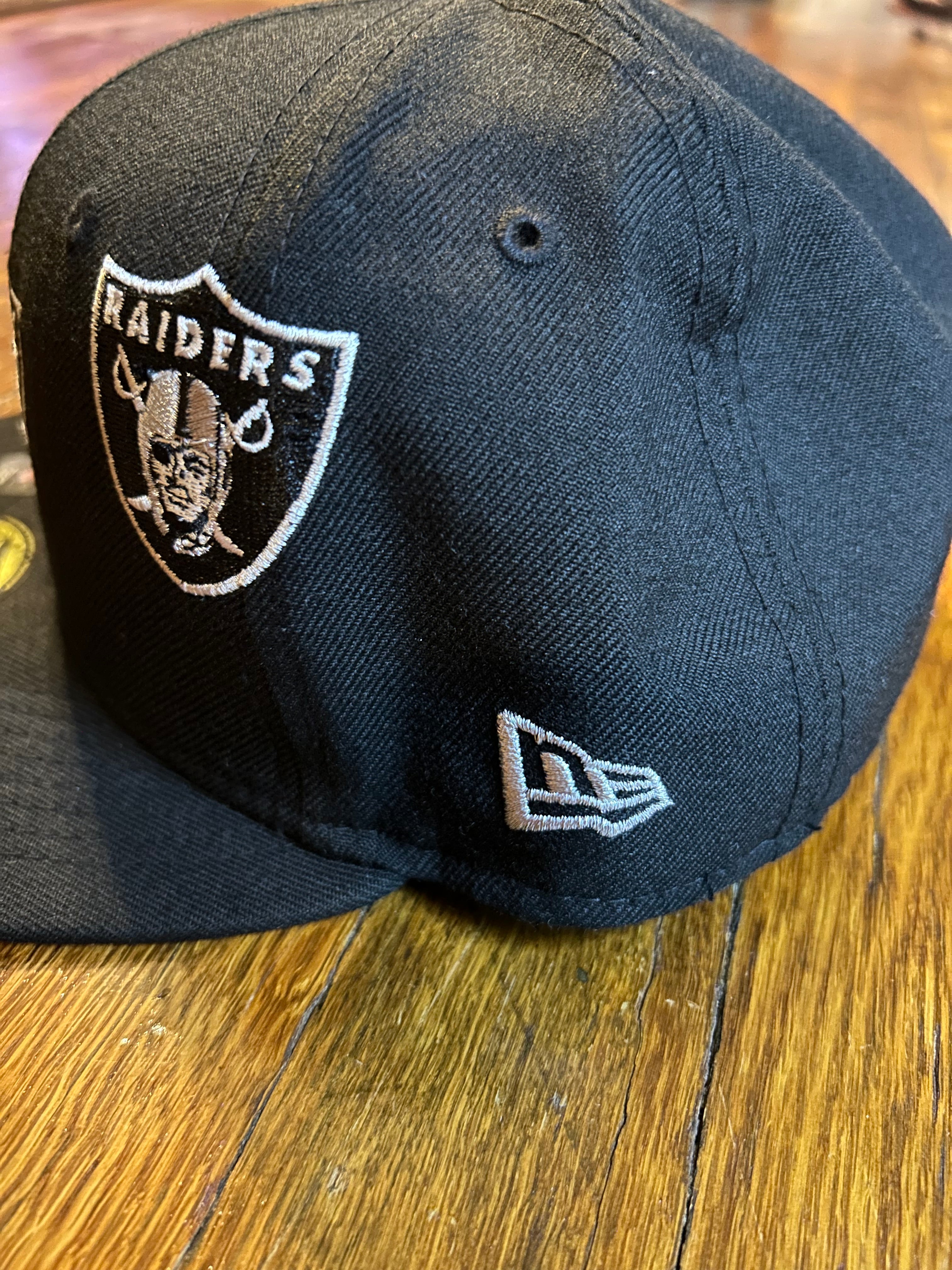 Just Don Las Vegas Raiders NFL Fitted Hat Size 7 1/2