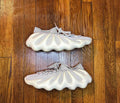 Adidas Yeezy 450 Cloud White H68038 Mens Size 9.5 Sock Knit EVA Foam Kanye West - Lightly Worn