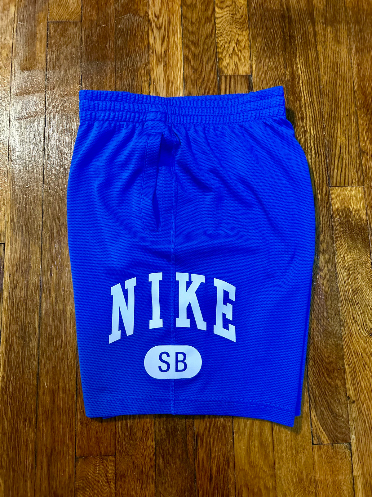 Nike SB Sunday Dri-FIT Shorts Royal Blue White Logo Men's XL Basketball Skateboarding