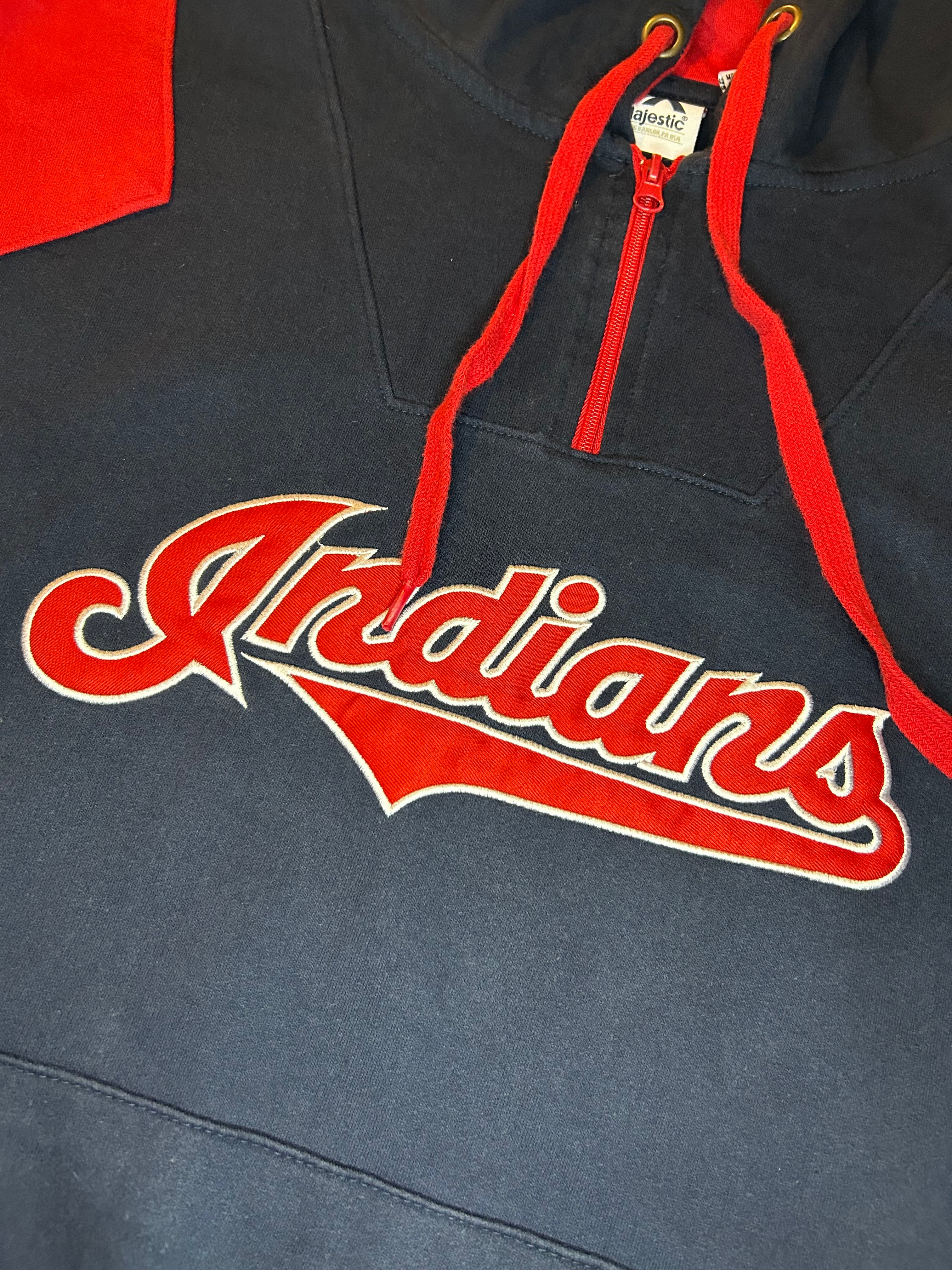 Cleveland Indians Majestic Hoodie Size Large Men’s