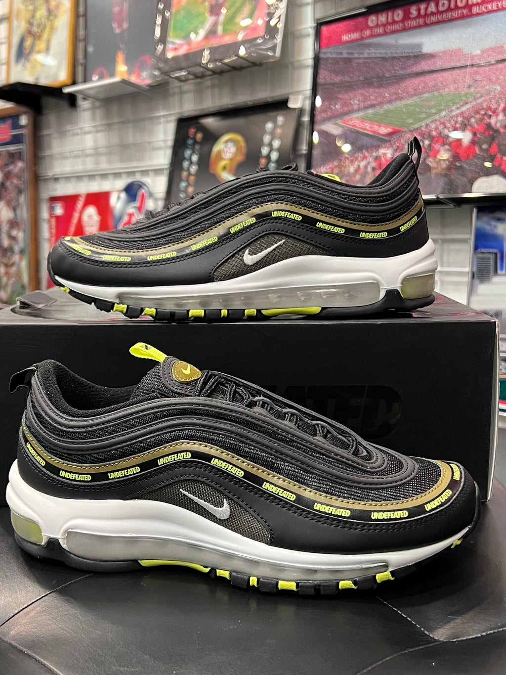 Men’s Nike Air Max 97 Undefeated Black Size 7 Shoes