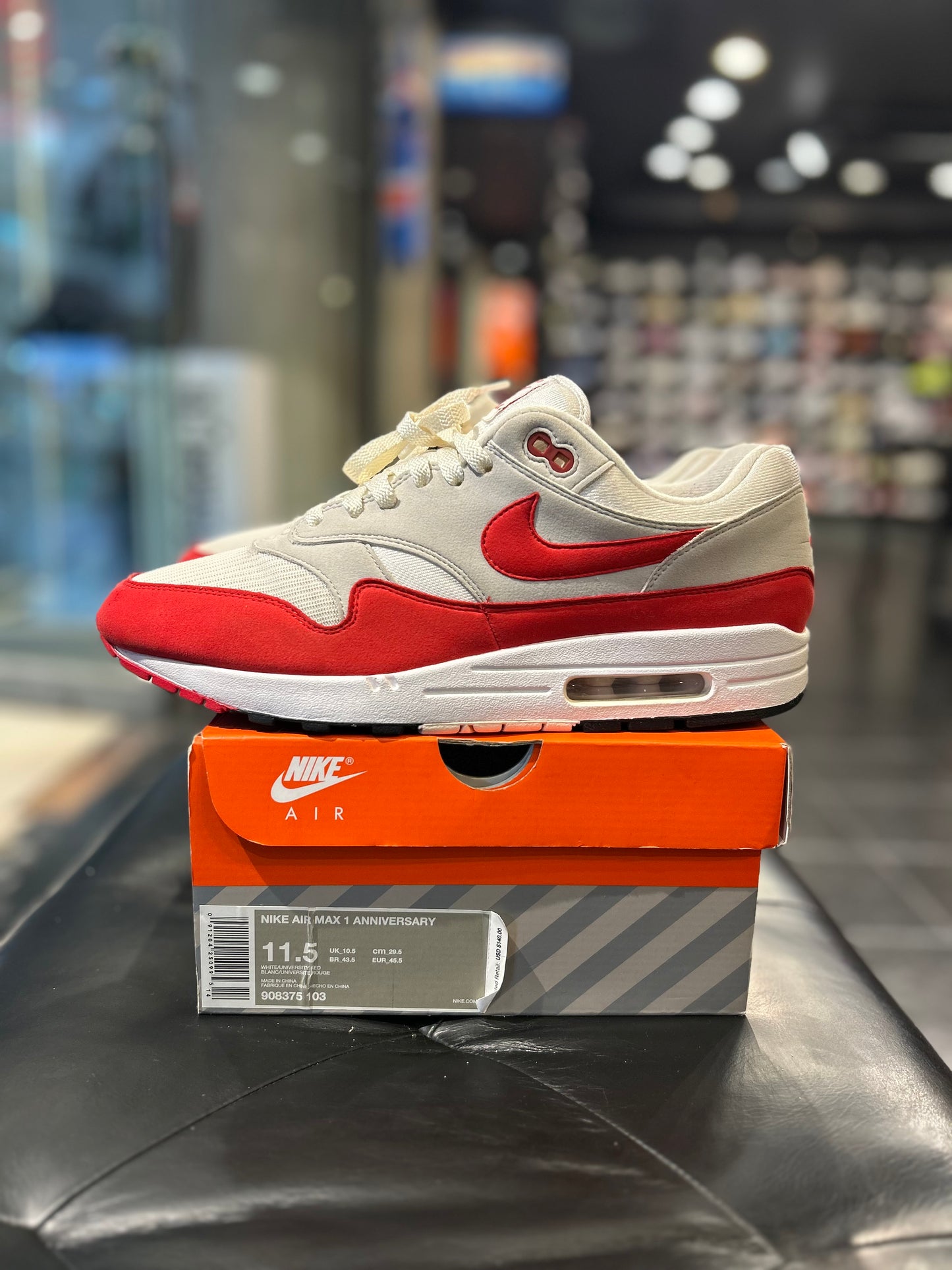 Nike Air Max 1 Anniversary Red Size 11.5