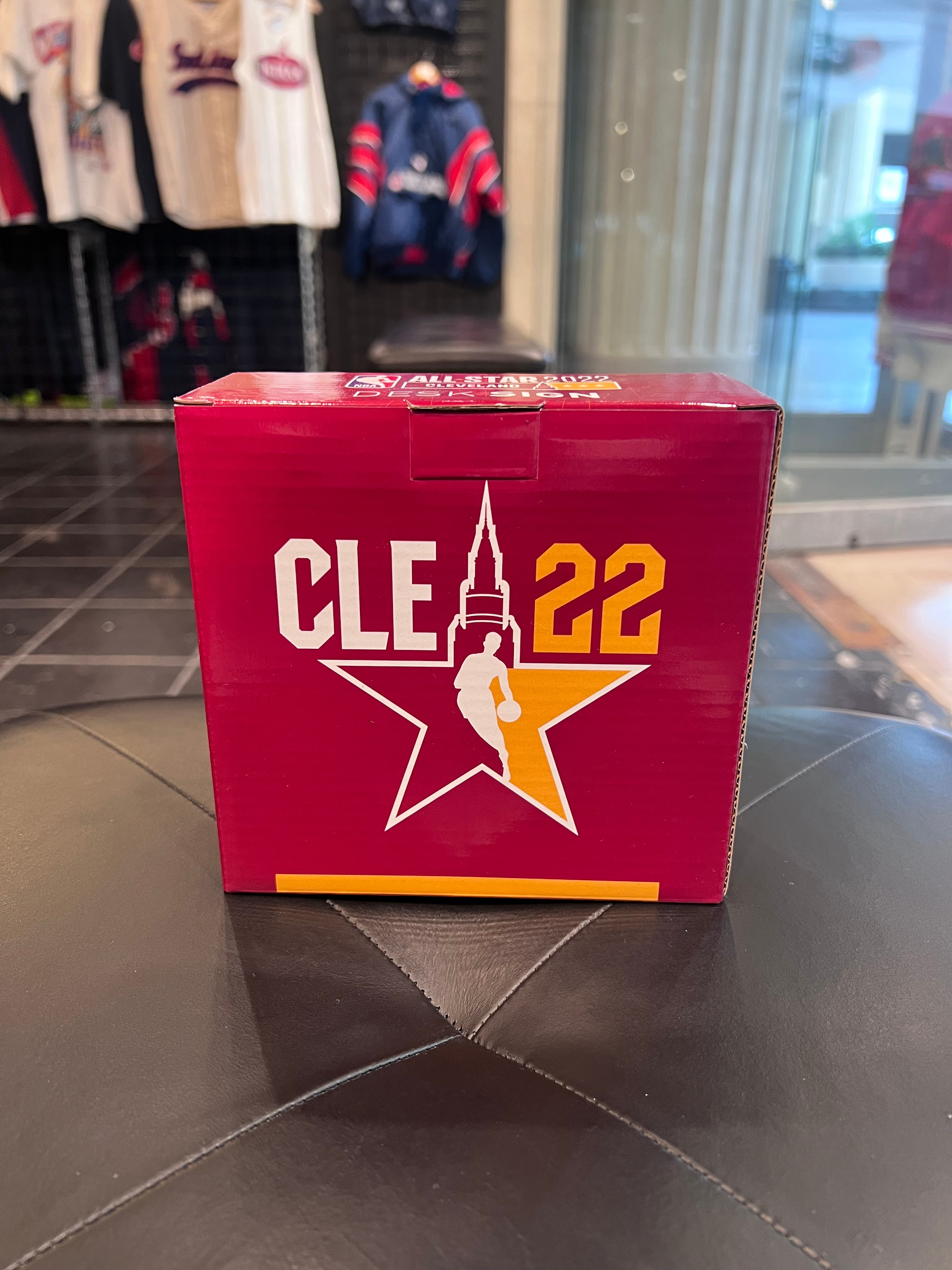 Cleveland NBA All Star Game Desk Sign