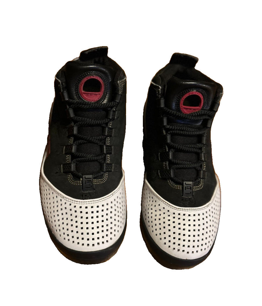 Nike LeBron Soldier 2 GS 6Y 325208-101 Black White Burgundy Gold 2008 Zoom