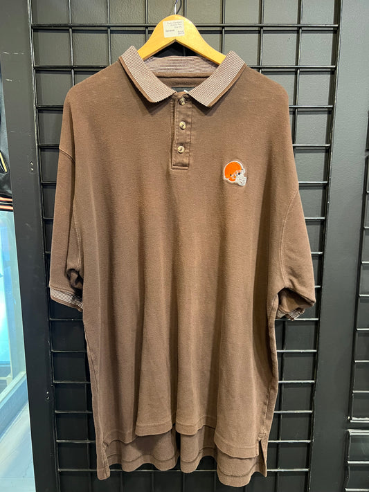 Men’s Puma Cleveland Browns Polo Size 2XL