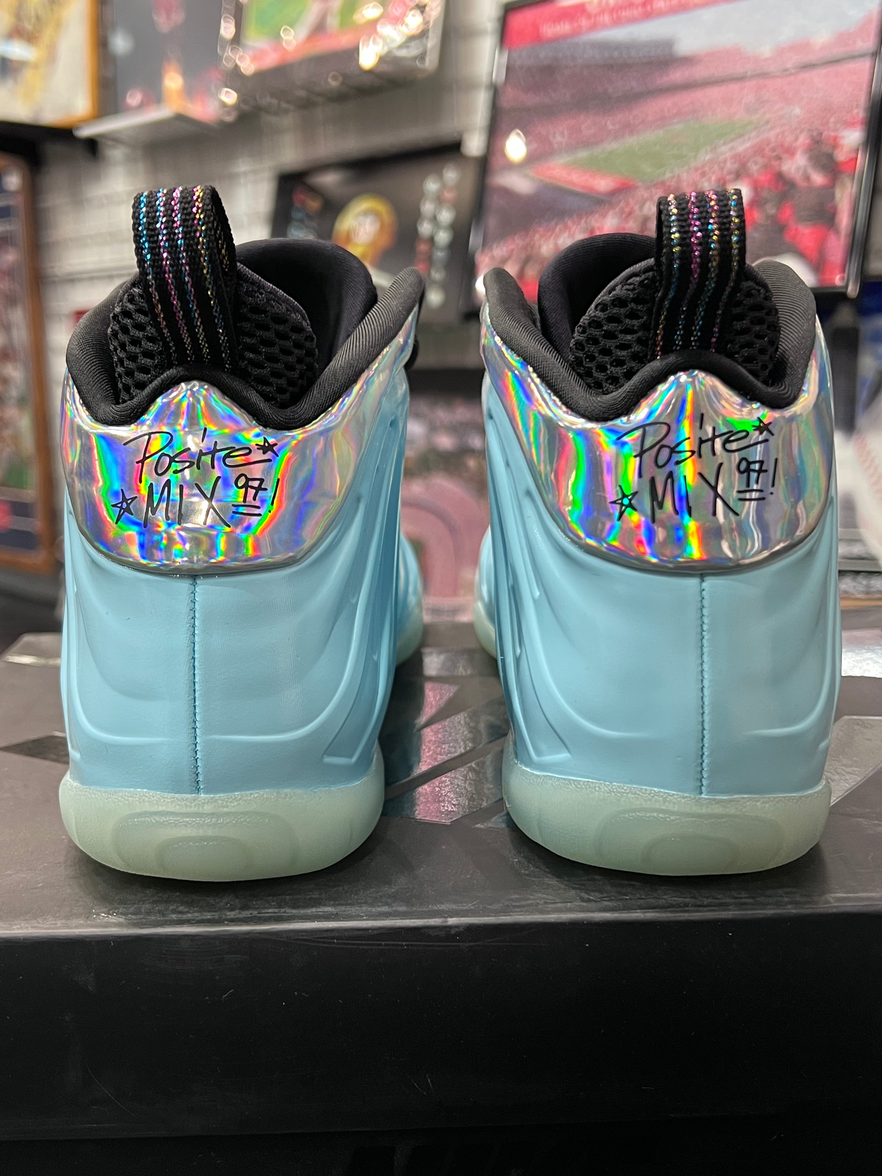 Gradeschool Nike Little Posite Foamposite Mixtape Size 7y