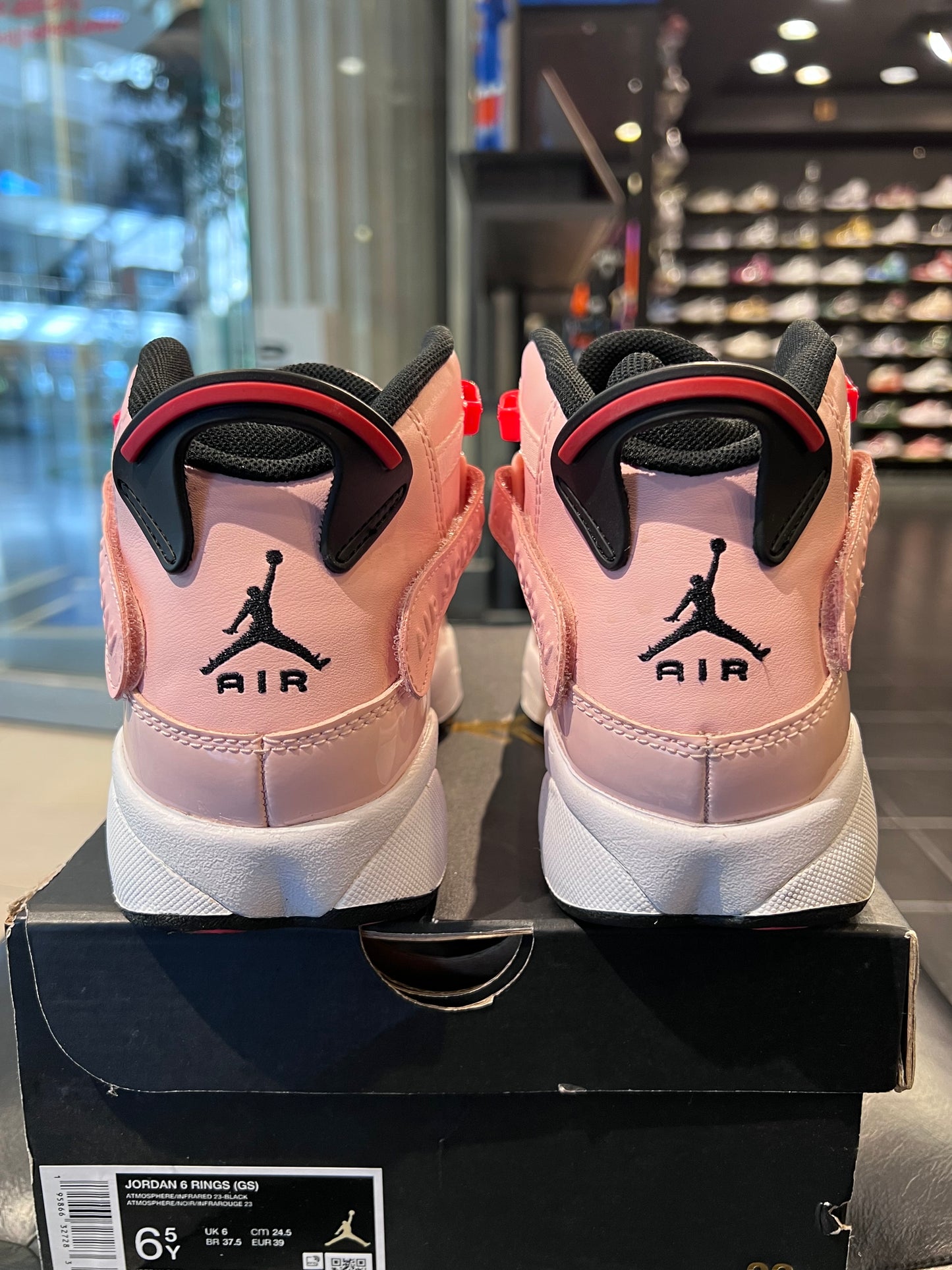 Gradeschool Air Jordan 6 Rings Size 6.5y