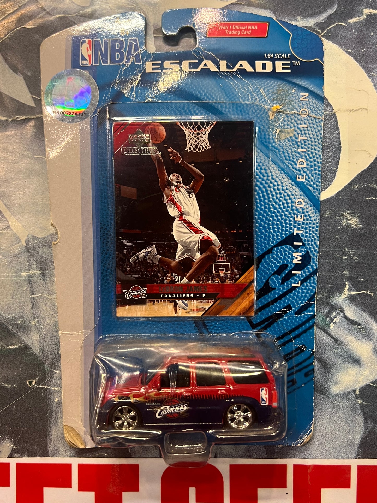 LeBron Escalade and Card