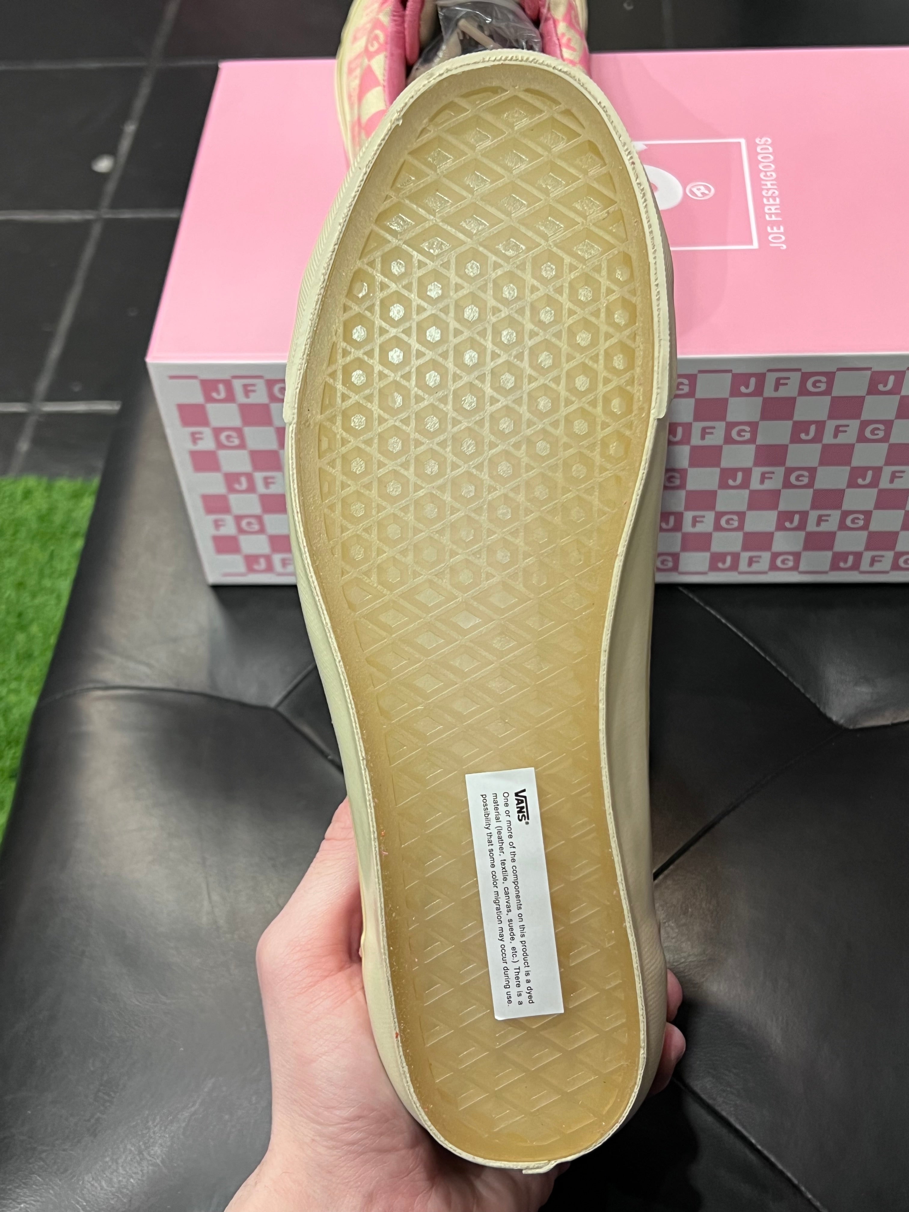 Men’s Vans Vault Style 36 Joe Freshgoods Pink Size 9 Shoes