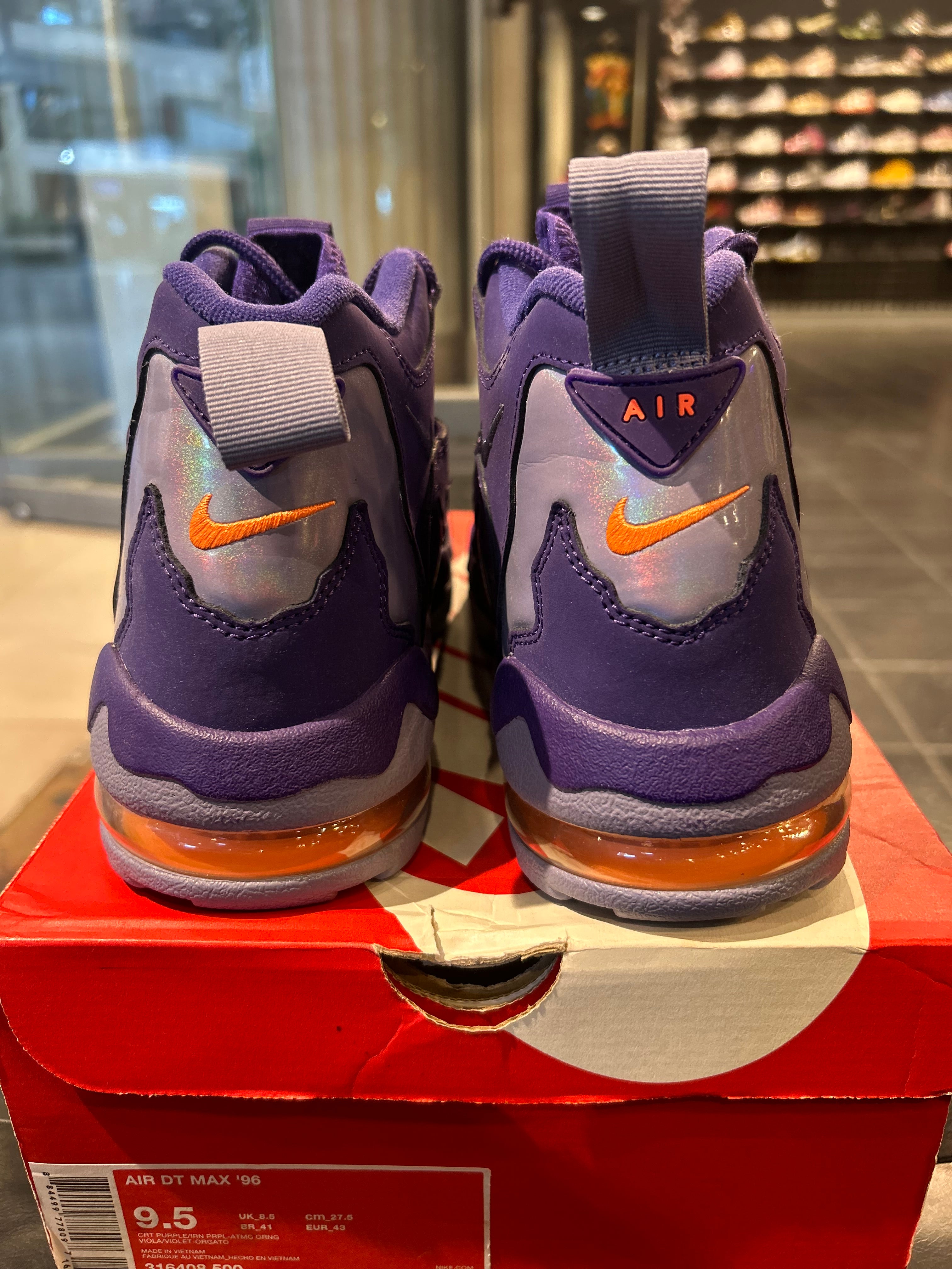 Nike Air DT Max Purple Grey Size 9.5 Men’s Shoes