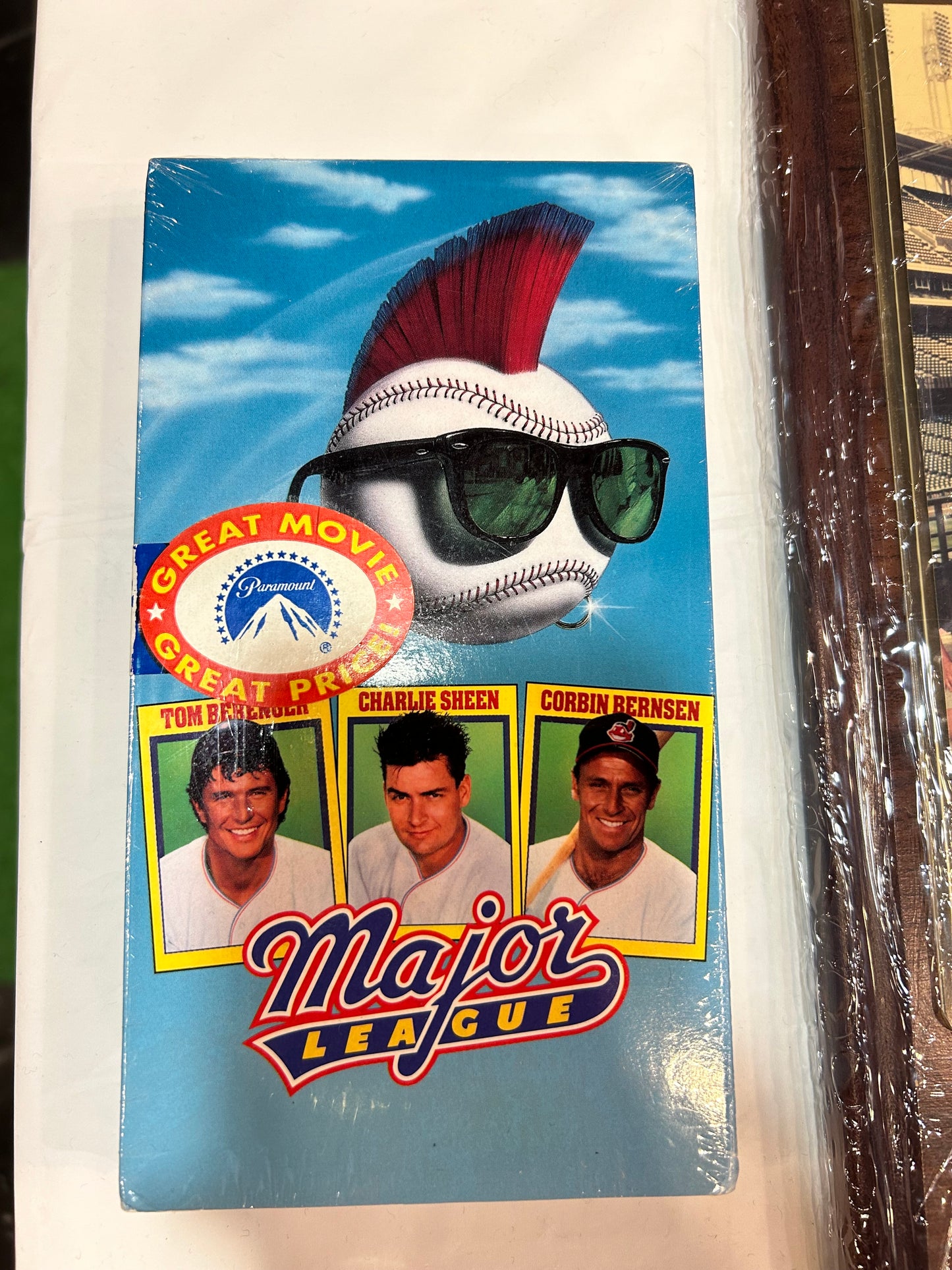 Vintage Cleveland Indians Major League VHS